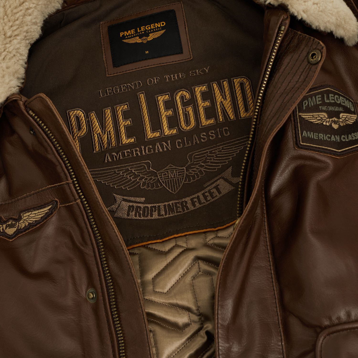 Куртка PME Legend Hudson коричневая артикул PLJ2508700-771