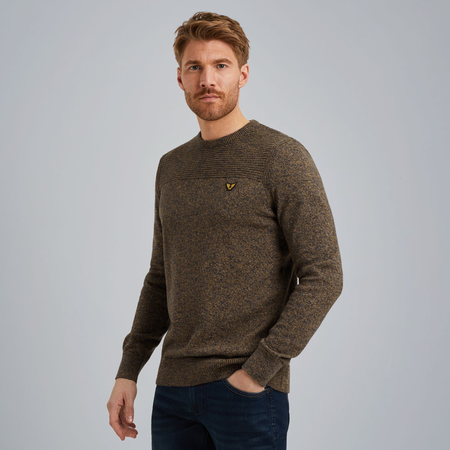 Джемпер Pullover коричневый артикул PKW2506311-9140