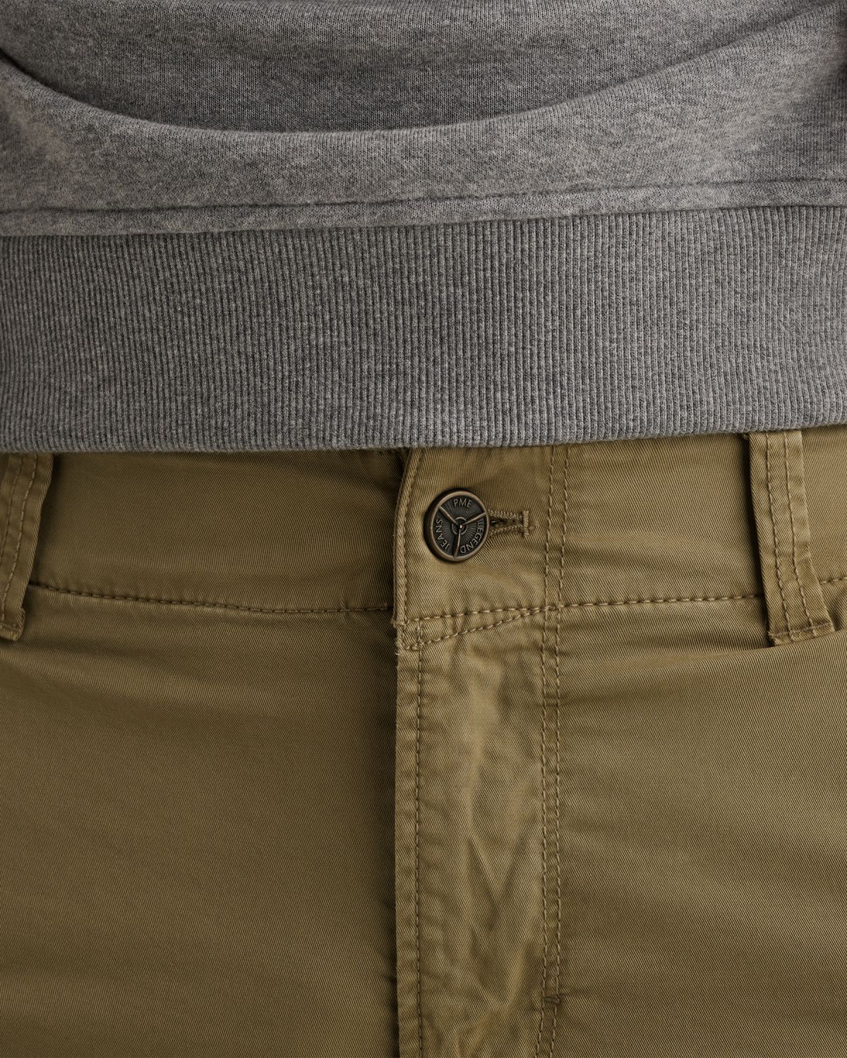 Брюки PME Legend Nordrop с карманами зелёные артикул PTR2602600-6381