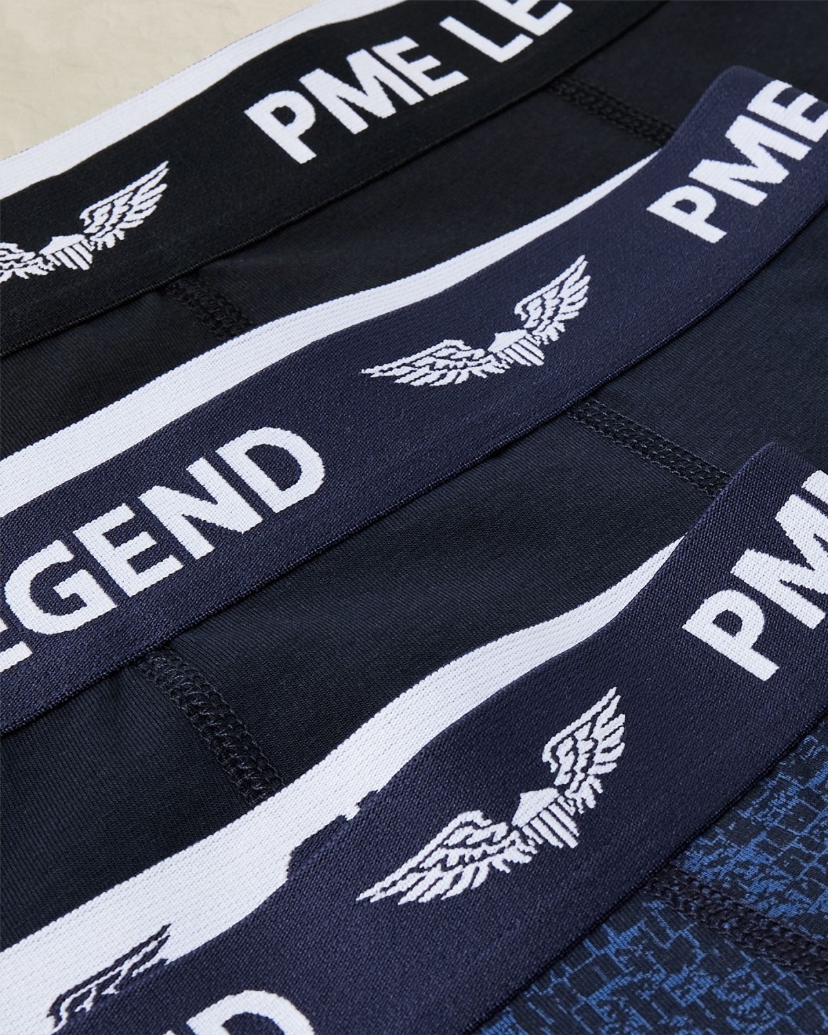 Набор боксерских трусов PME Legend 3 шт. синие артикул PUW2602930-5052