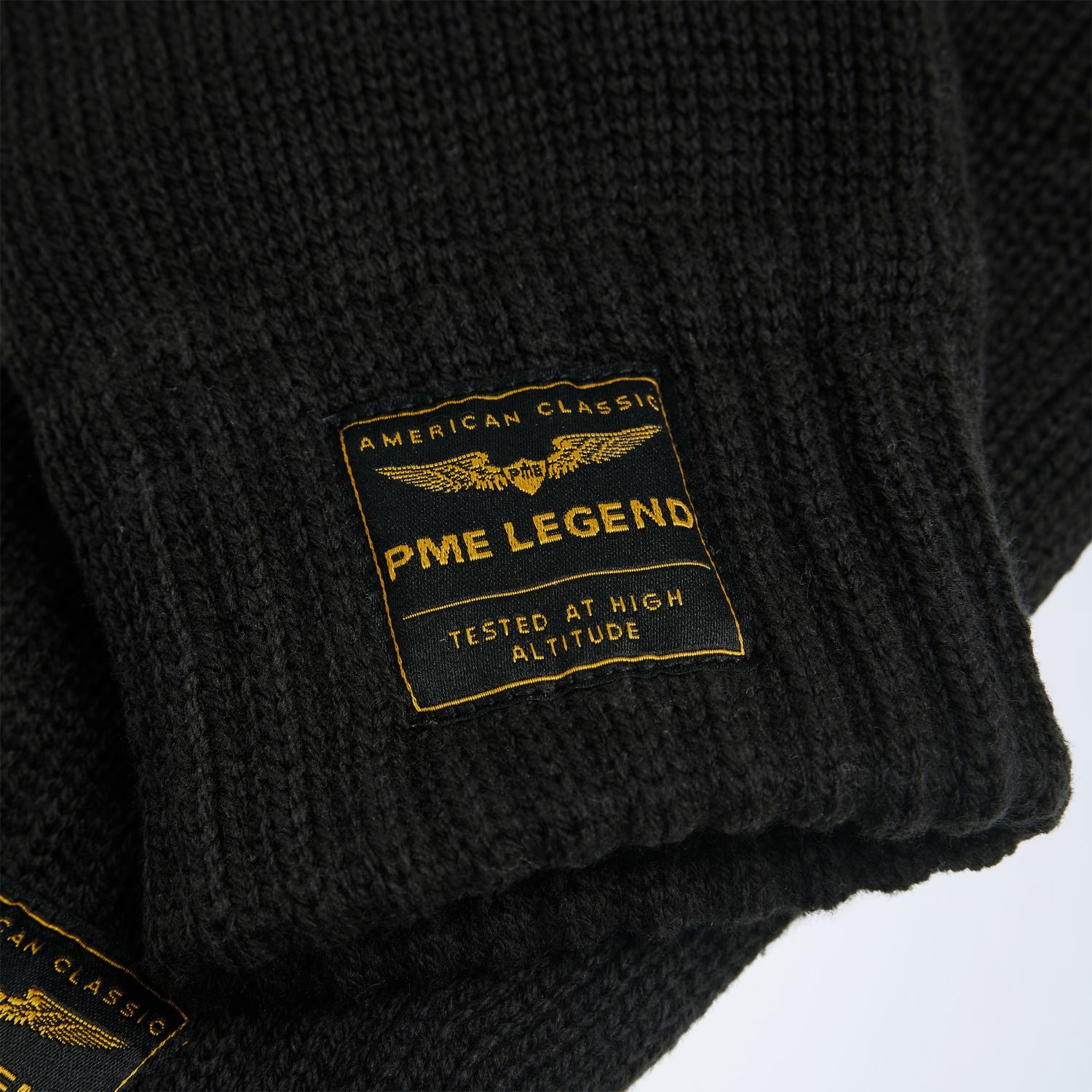 Перчатки в хлопковой смеси чёрные артикул PAC2510906-999