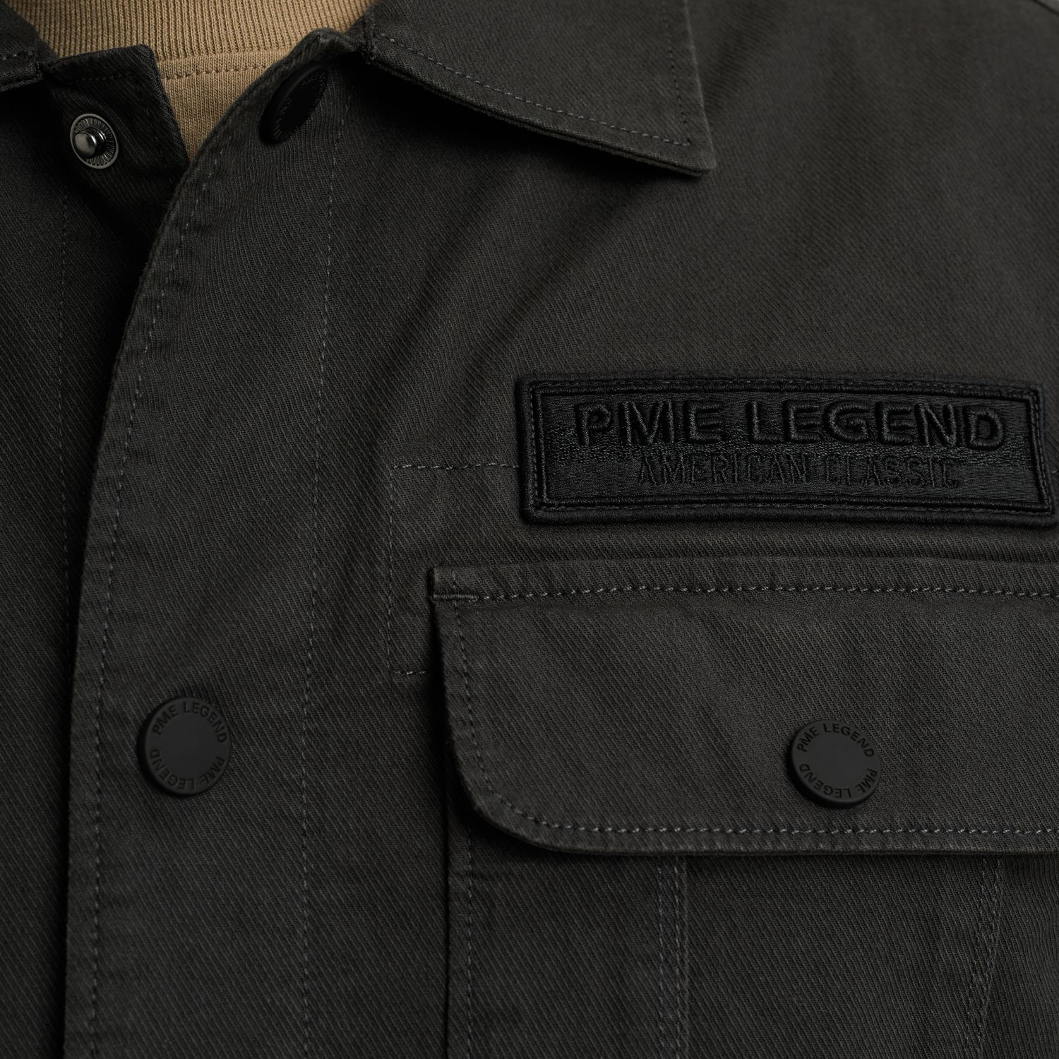 Куртка-рубашка PME Legend коричневая артикул PSI2506240-9140