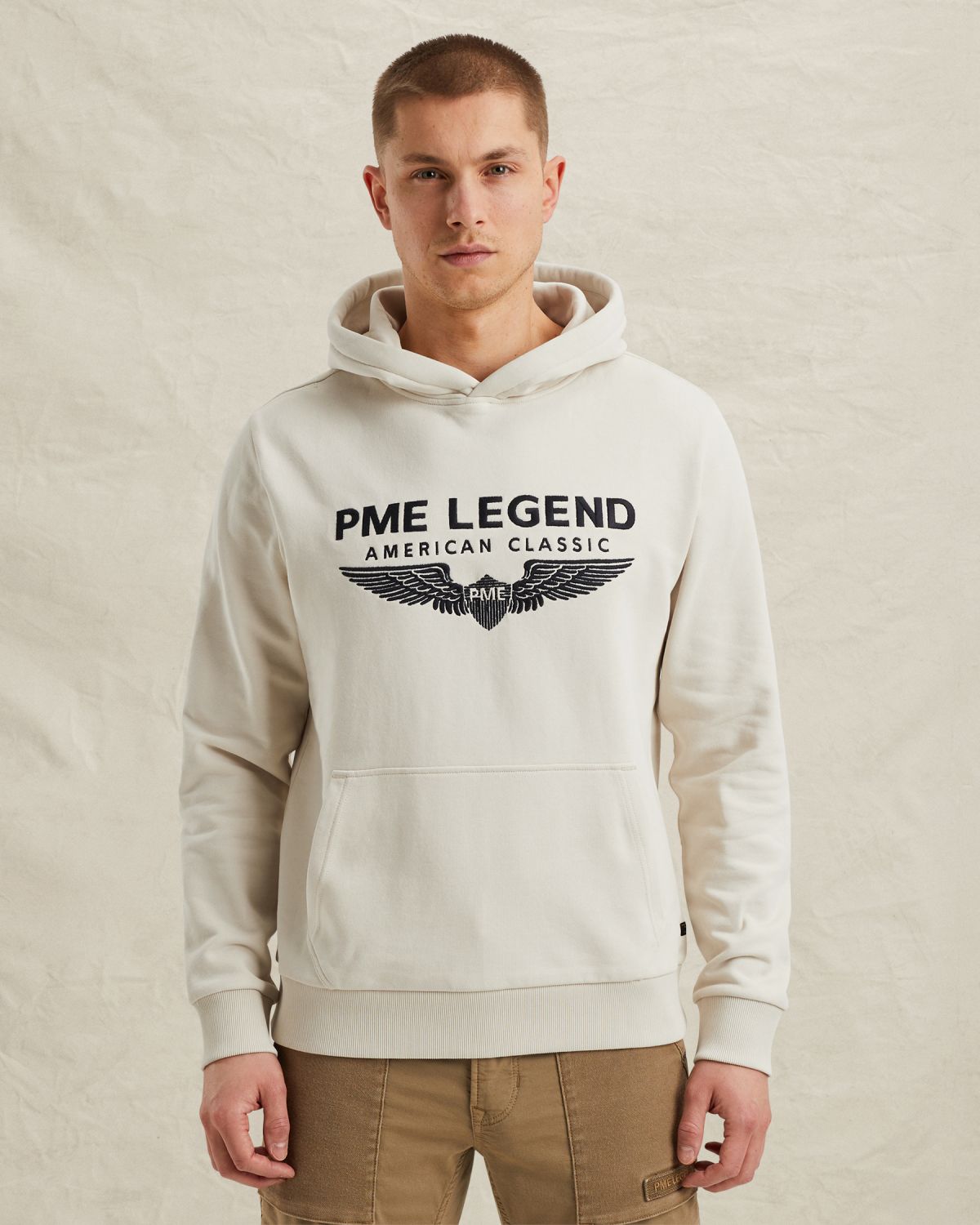 Худи PME Legend бежевое артикул PSW0000550-7011