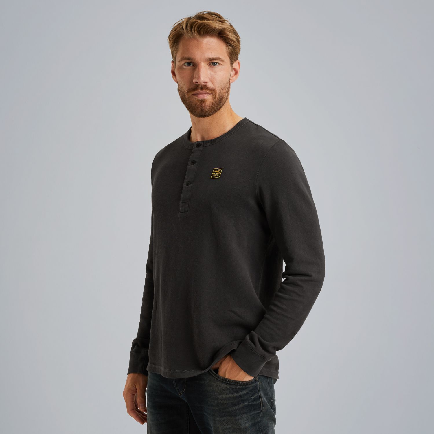 Футболка PME Legend с длинным рукавом синяя артикул PTS2508569-5109