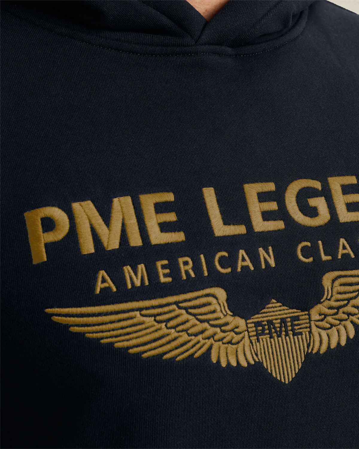 Худи PME Legend с логотипом синий артикул PSW0000550-5281