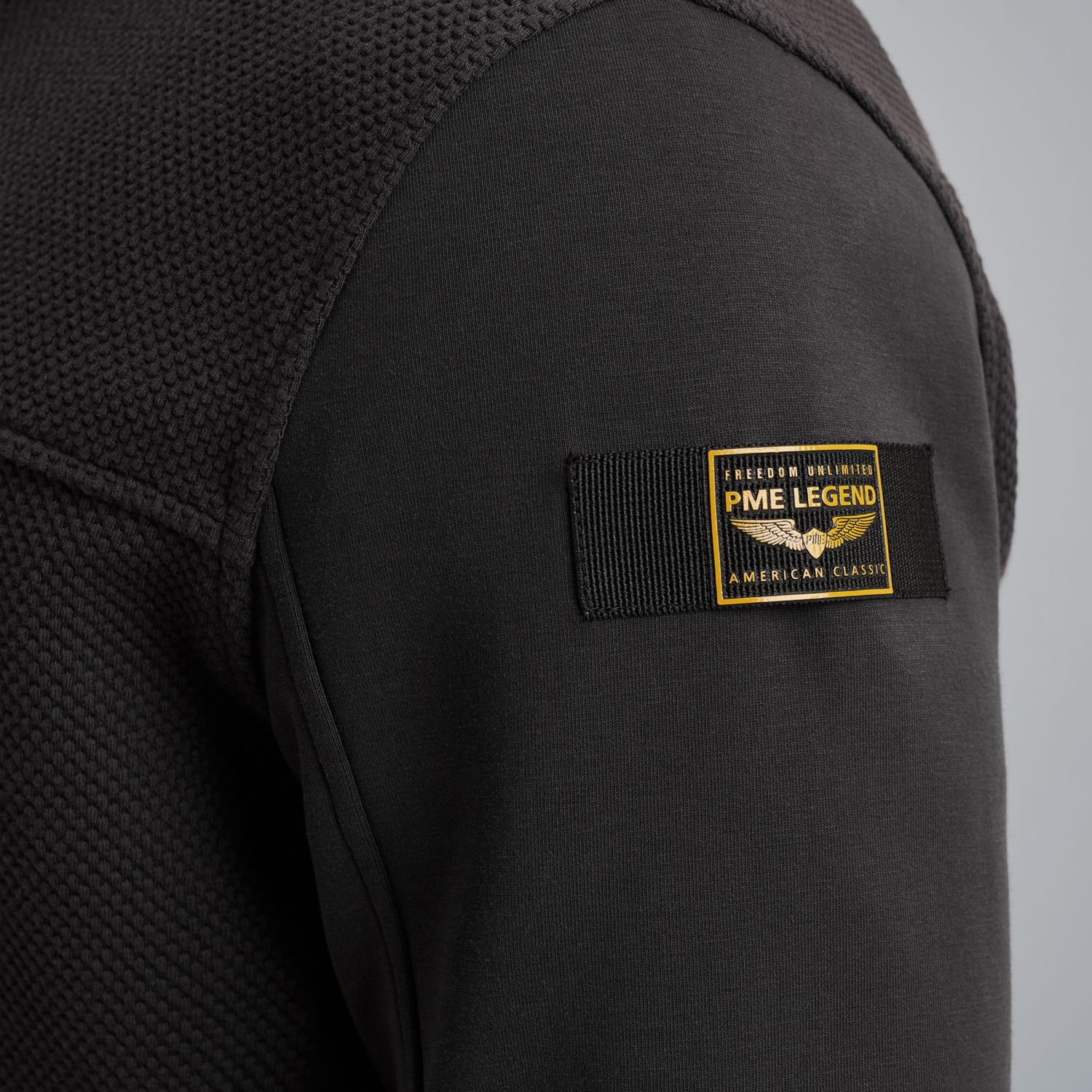 Толстовка на молнии коричневая артикул PSW2506424-9140