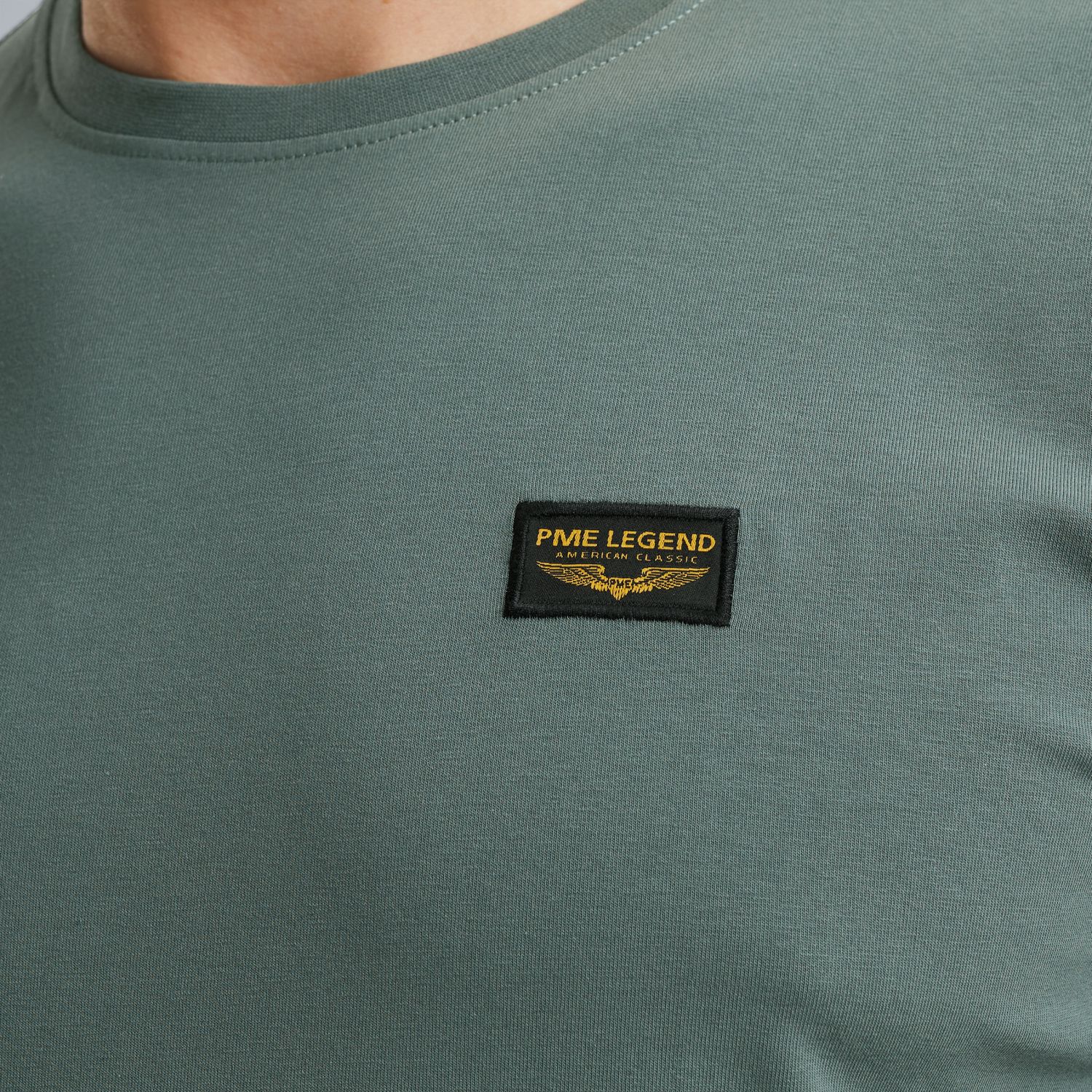 Футболка PME Legend American Classic зелёная артикул PTSS0000555-6024