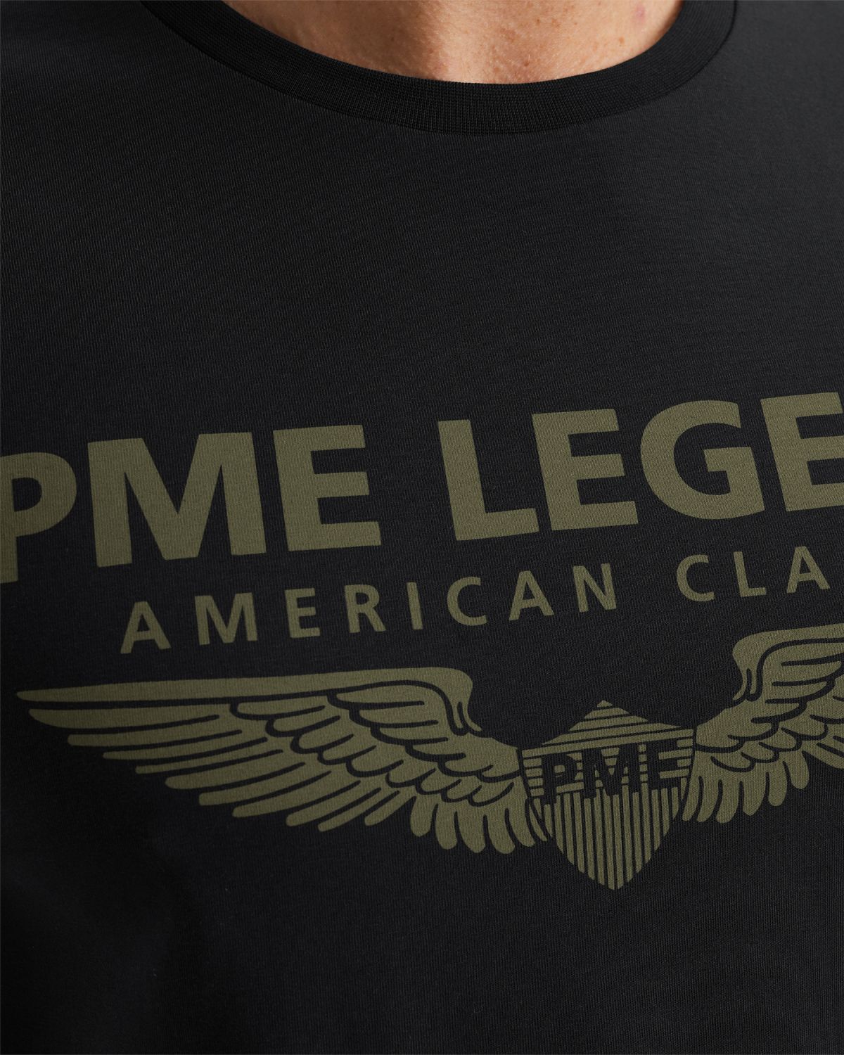 Футболка PME Legend чёрная артикул PTSS0000588-999