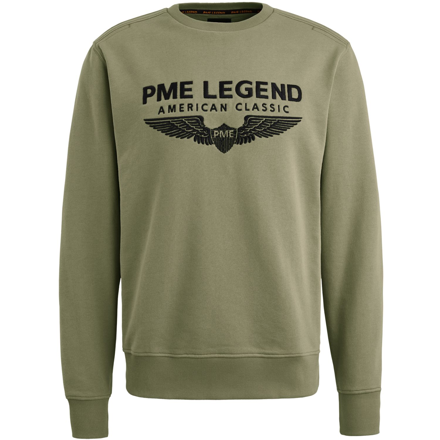 Свитшот PME Legend зелёный артикул PSW2500440-6380