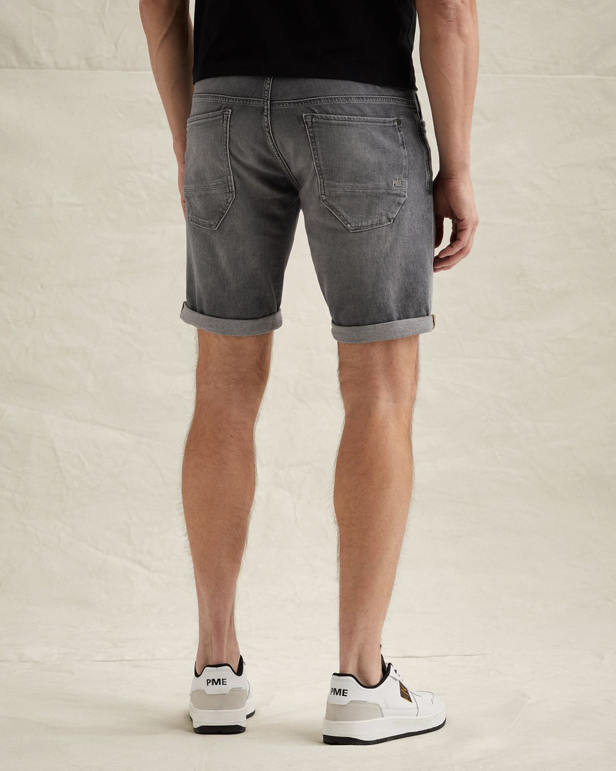 Шорты PME Legend Nightflight серые артикул PSH165-GFT