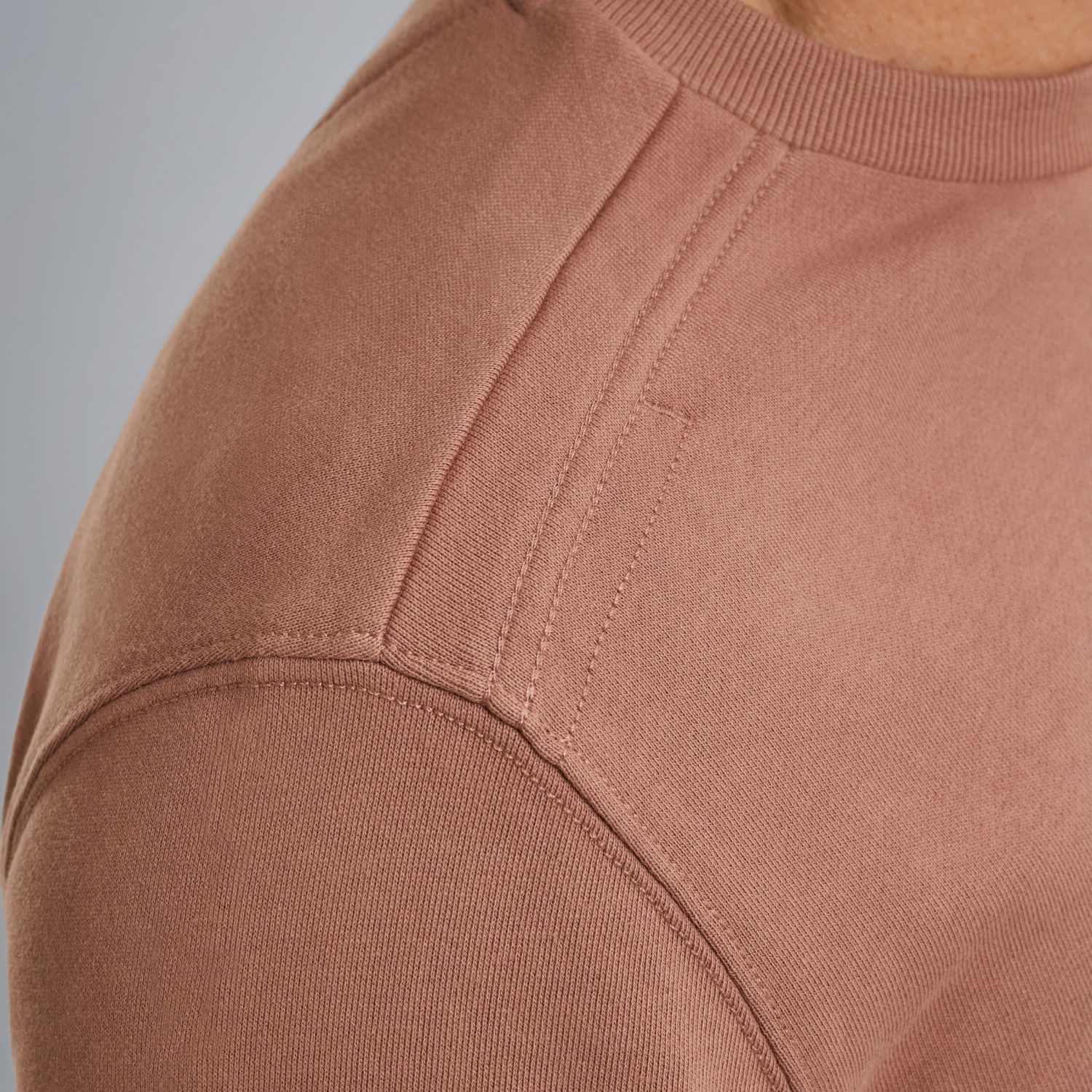 Свитшот PME Legend с логотипом розовый артикул PSW2508440-8202