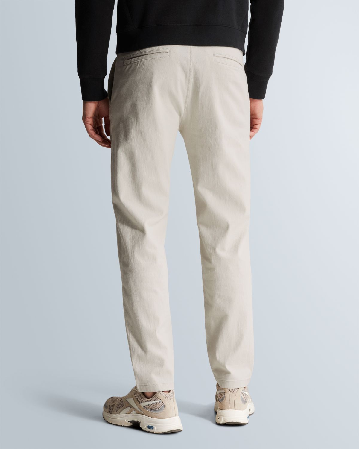 Чиносы Cast-Iron с эластичным поясом серые артикул CTR2604620-7014