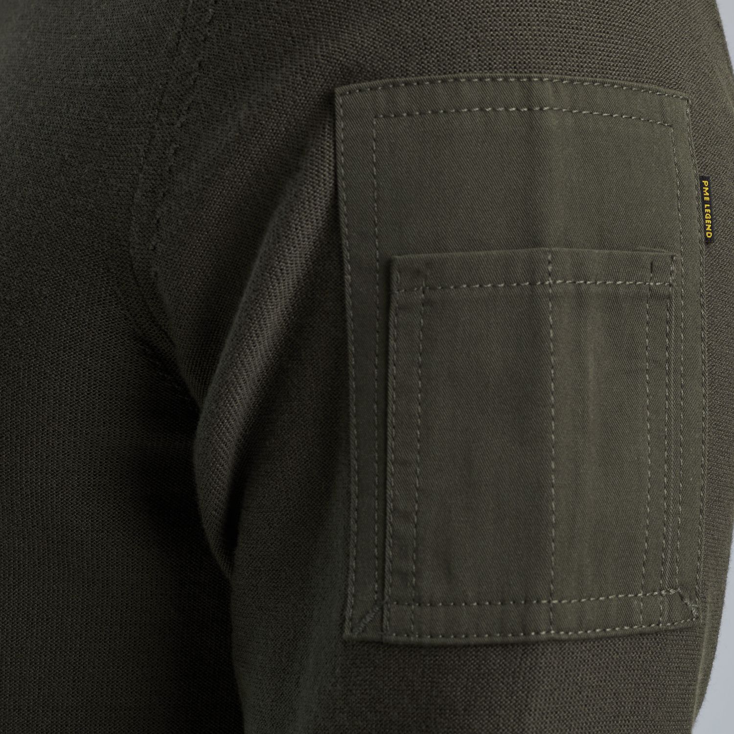Свитшот PME Legend American Classic зелёный артикул PKW0000332-8039