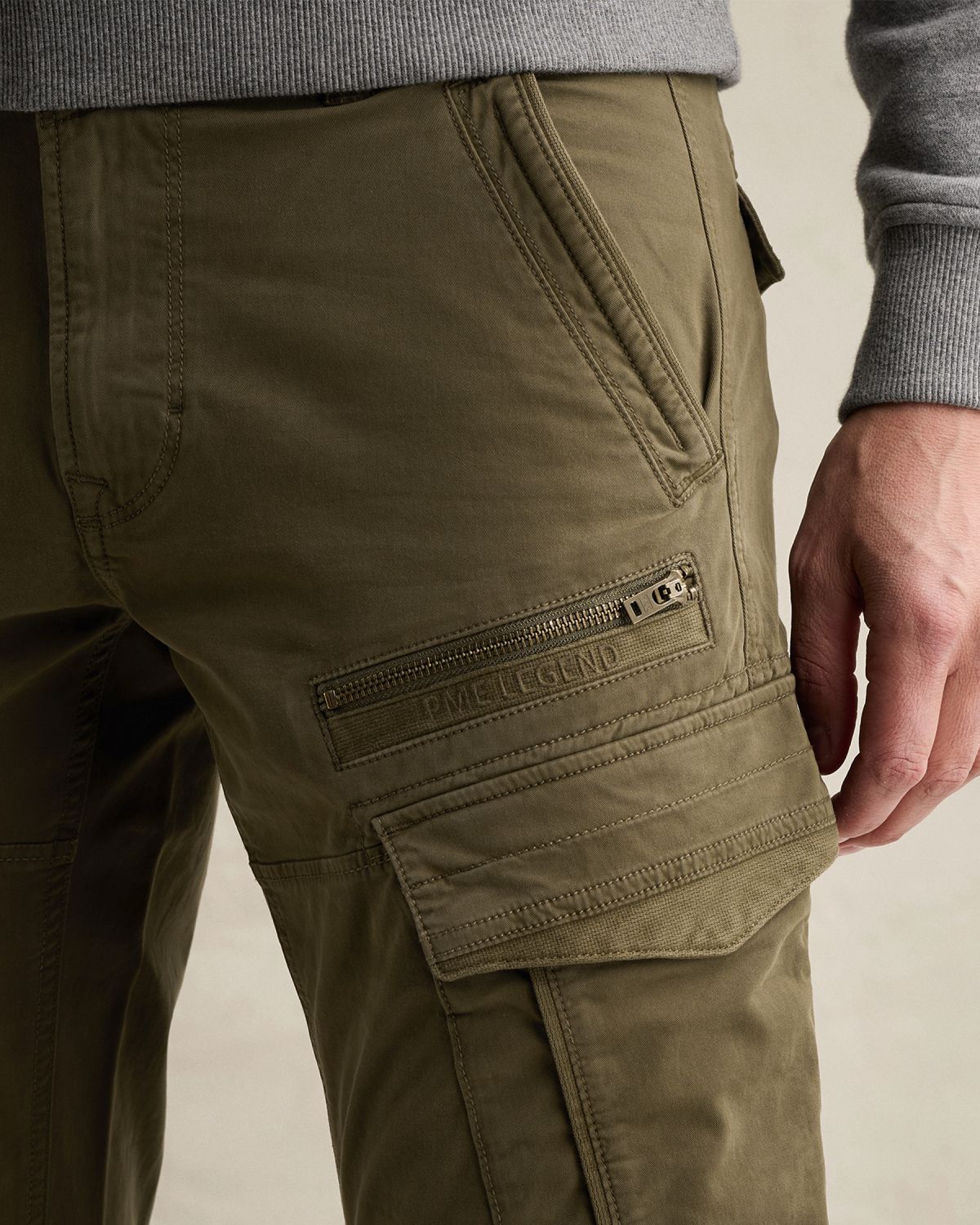 Брюки мужские PME Legend Nordrop зеленые артикул PTR2608600-6416