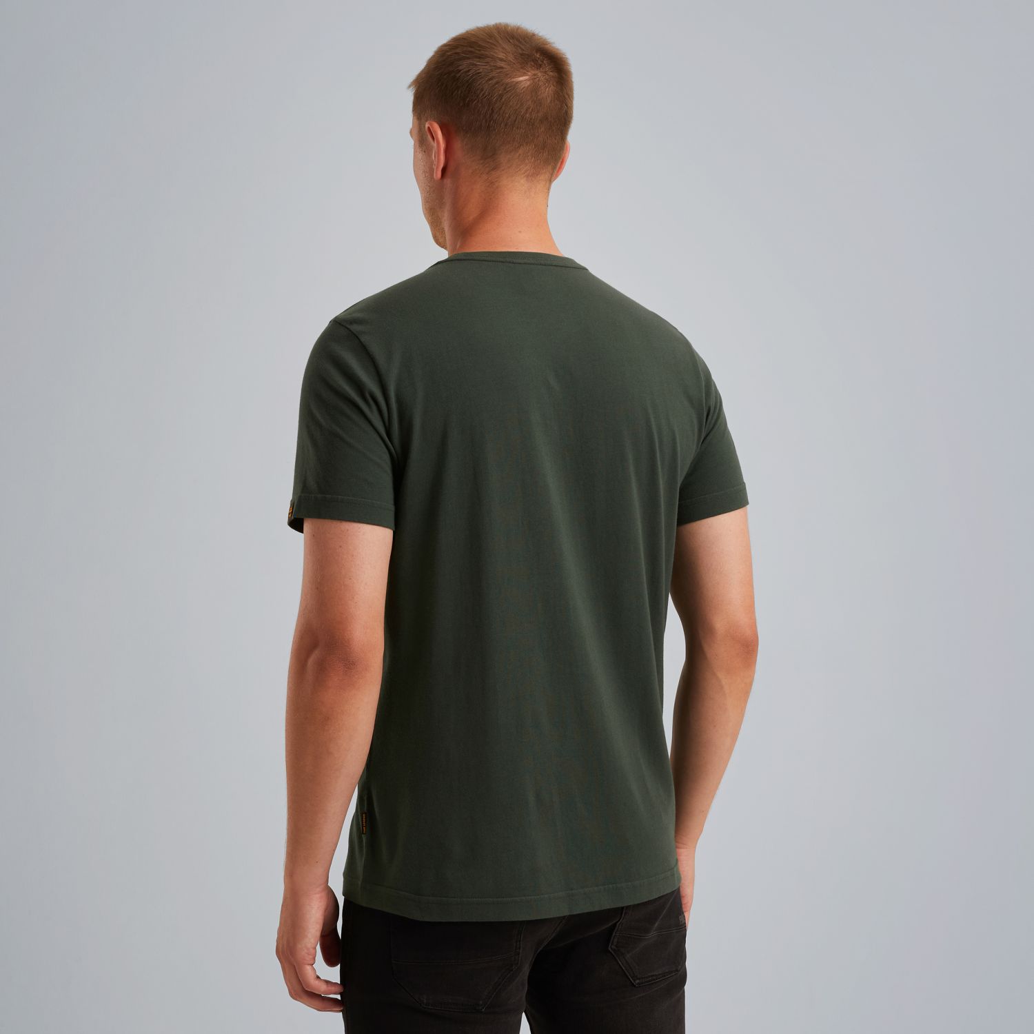 Футболка PME Legend с принтом зелёная артикул PTSS2510522-6027