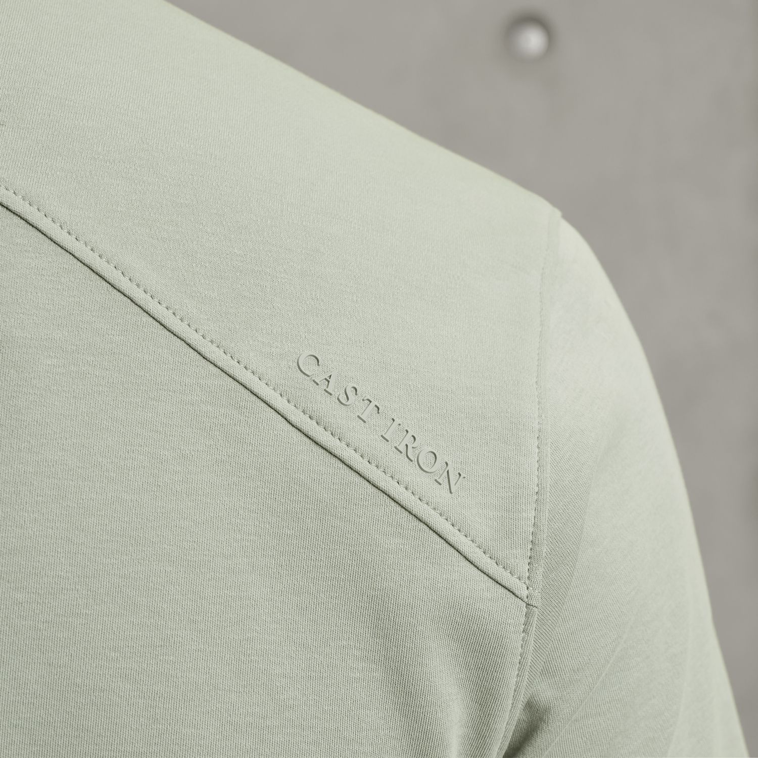 Футболка Cast-Iron зелёная артикул CTSS2510570-6021