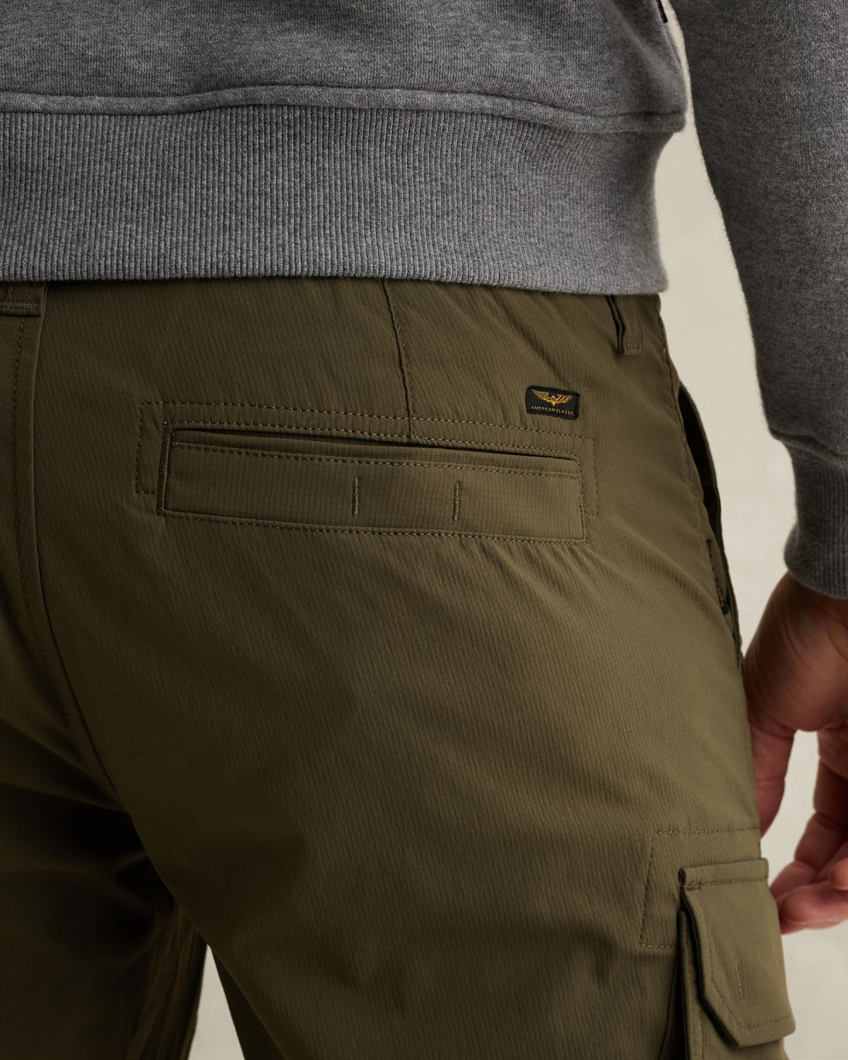 Брюки PME Legend Expedizor свободного кроя зелёные артикул PTR2603642-6416