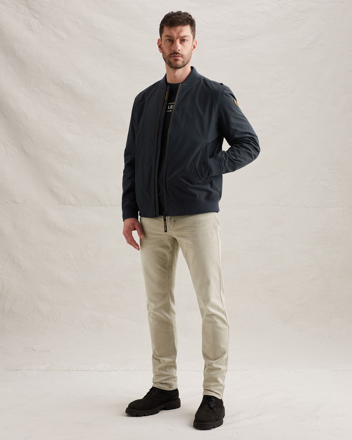Брюки PME Legend Nightflight regular fit серые артикул PTR2602620-5015