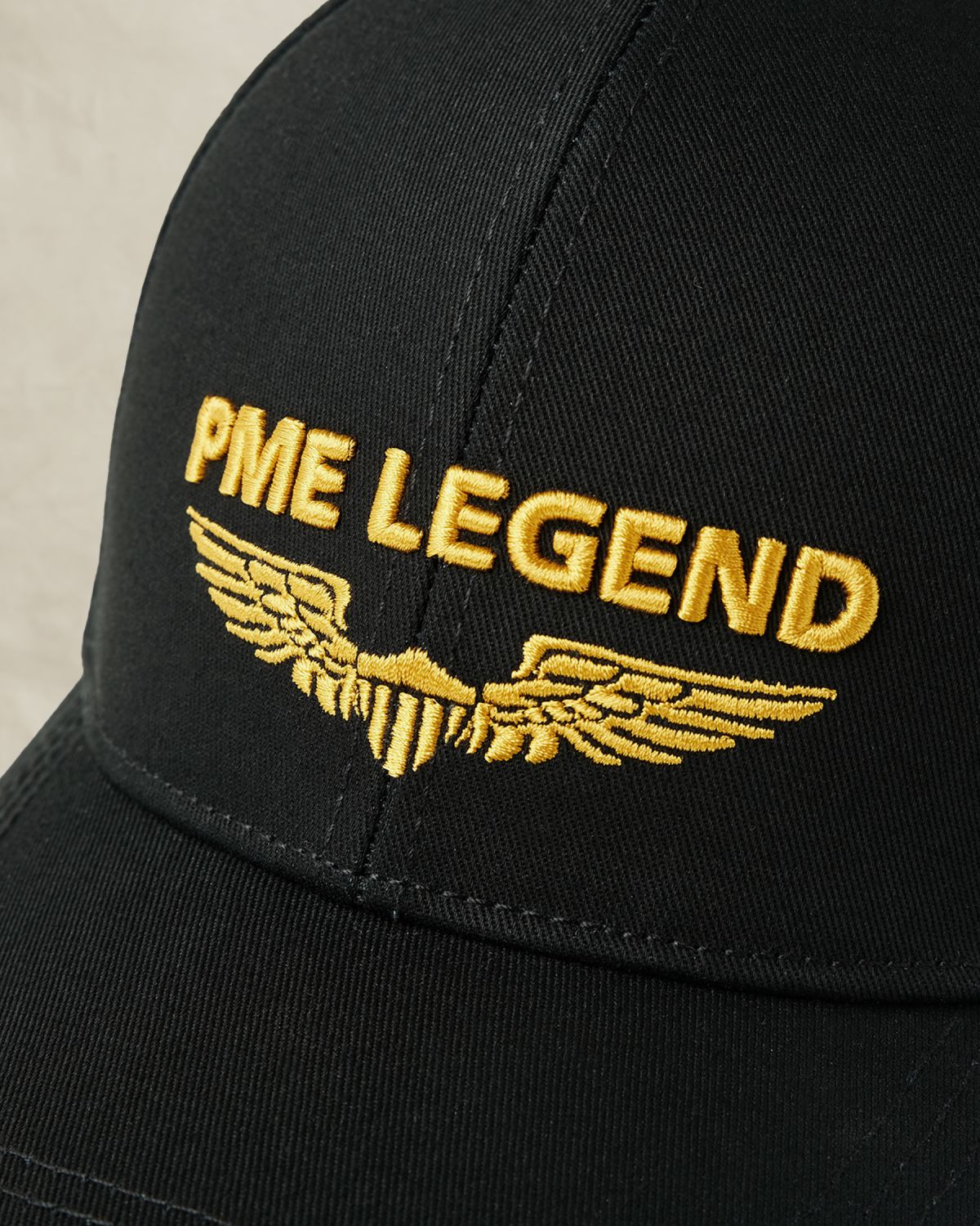 Кепка PME Legend с вышитым логотипом чёрная артикул PAC650001-999