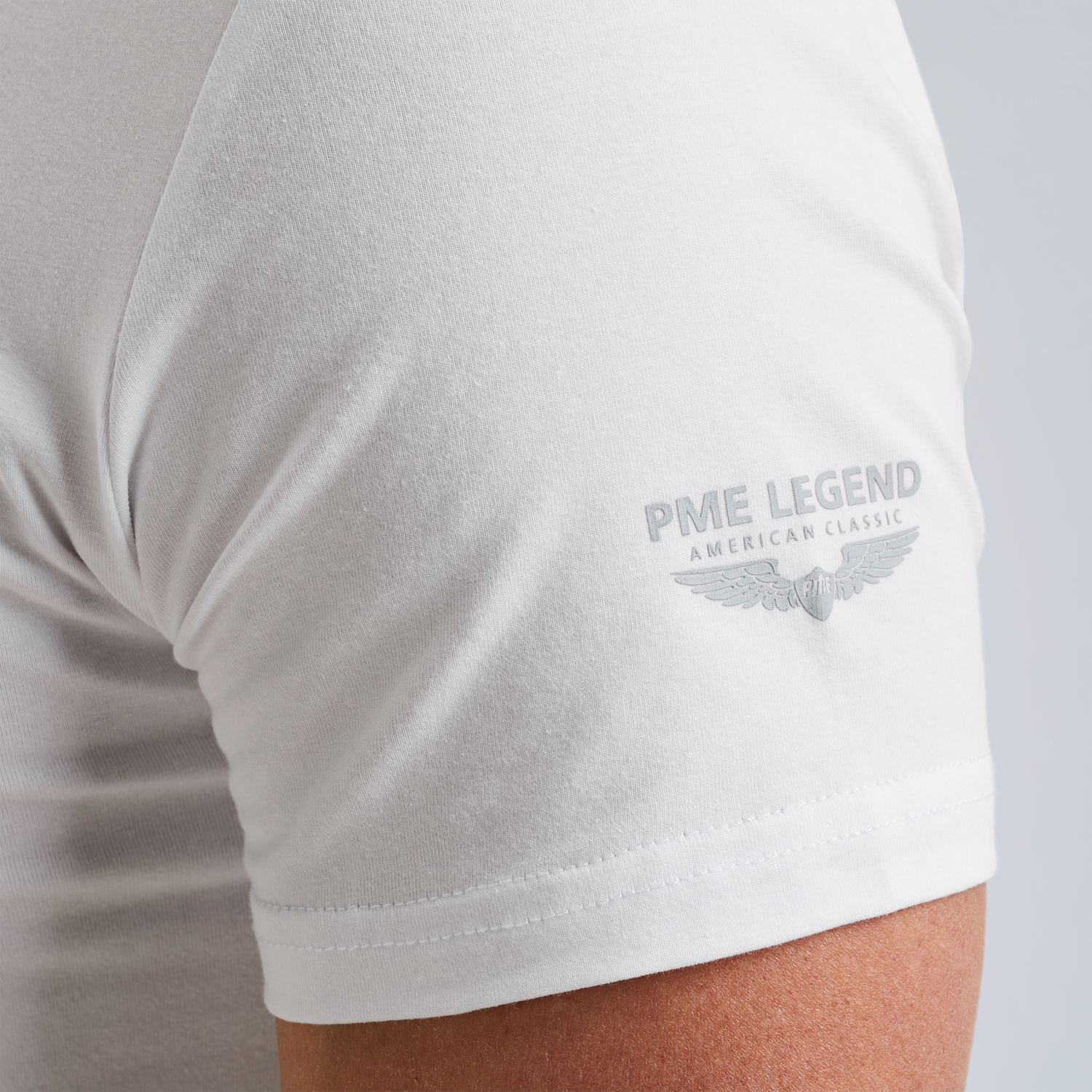 Футболка PME Legend в упаковке 2 шт. с V-образным вырезом белая артикул PUW00230-900