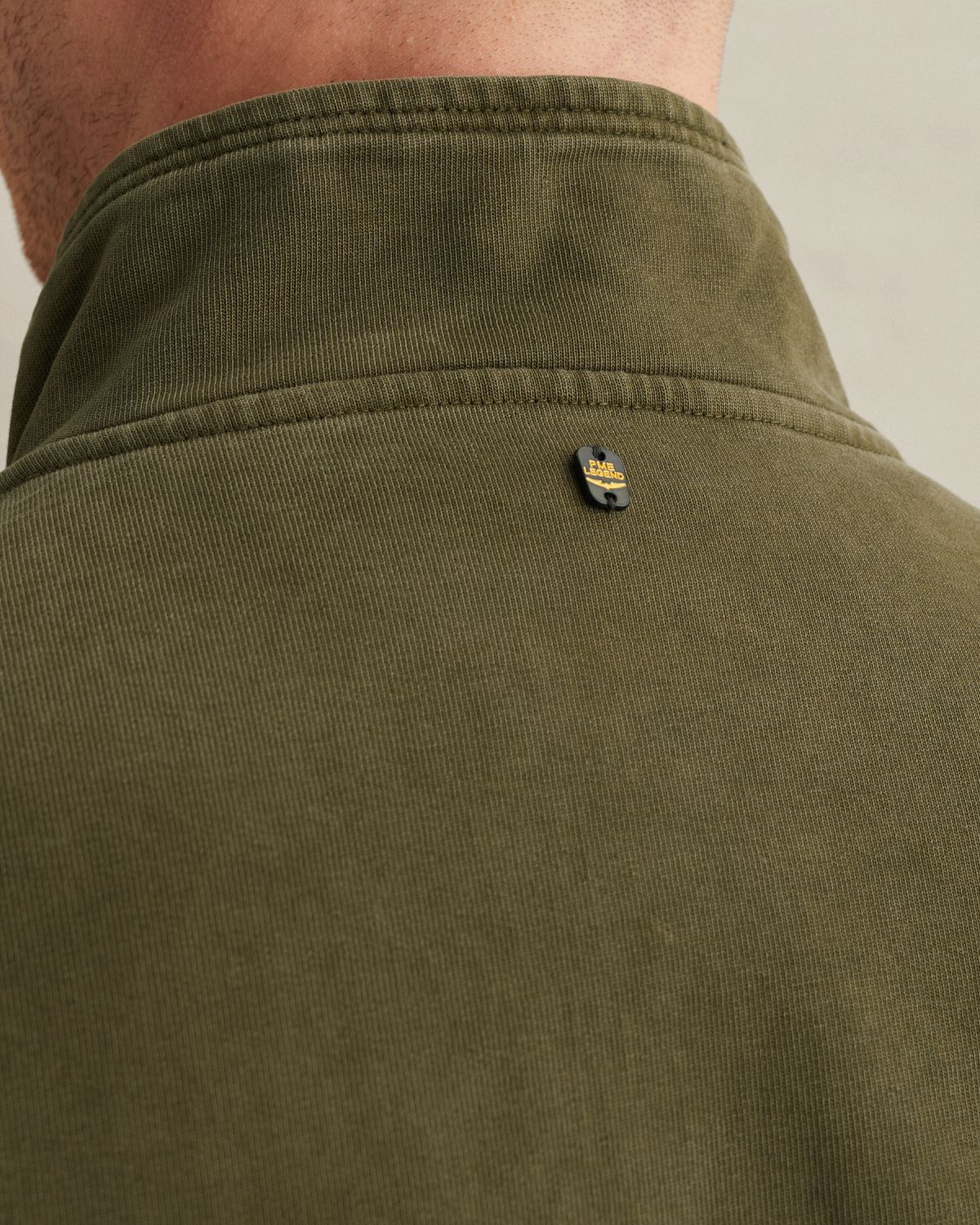 Куртка гибридная на молнии зелёная артикул PJH2602479-6415