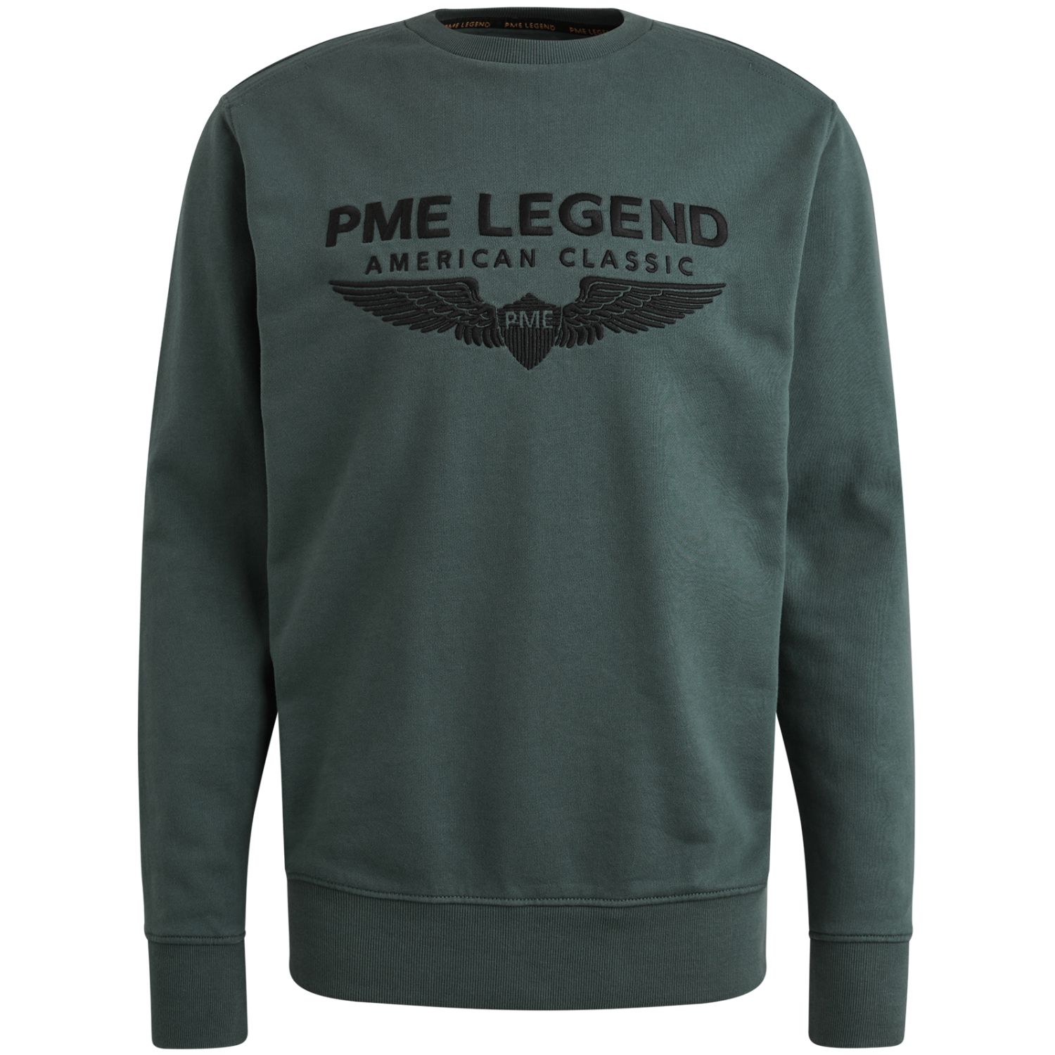 Свитшот PME Legend с логотипом синий артикул PSW2508440-5125