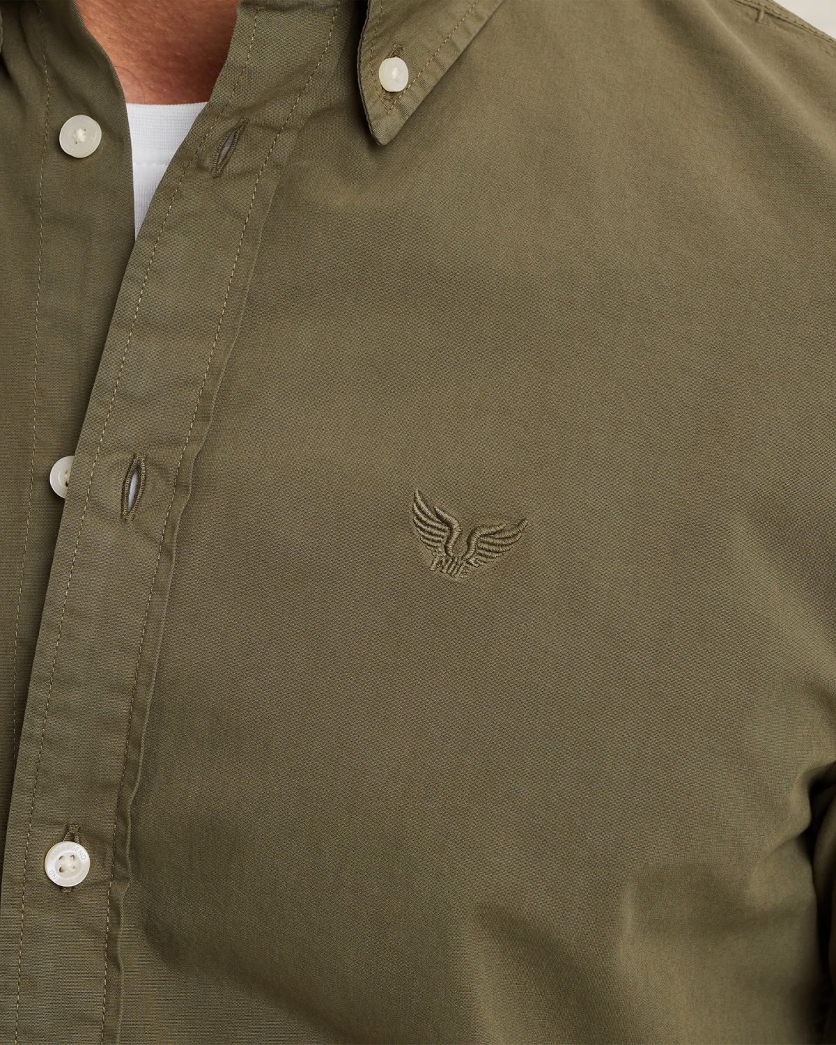 Рубашка PME Legend American Classic зелёная артикул PSI000044-6414