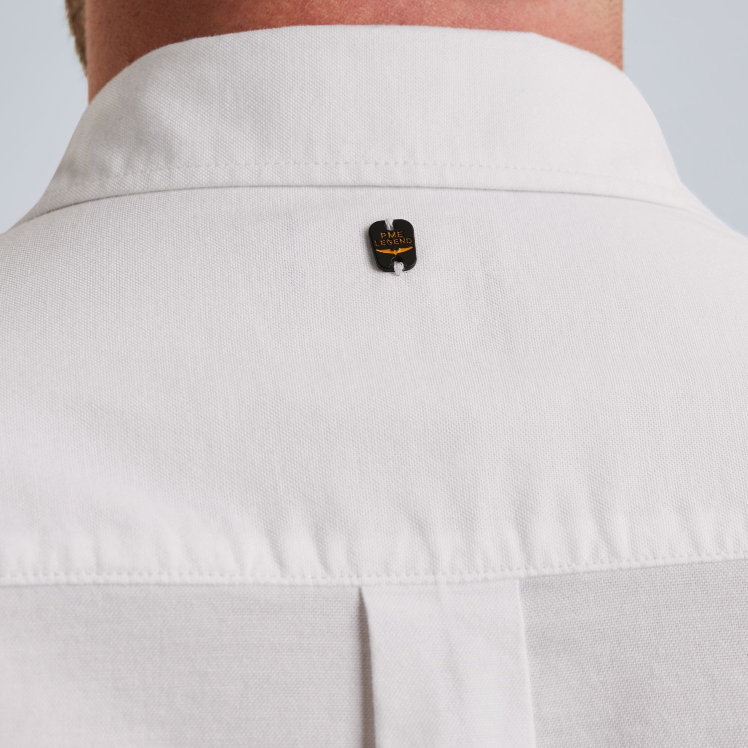 Рубашка PME Legend с эффектом двух тонов белая артикул PSI2508206-7003