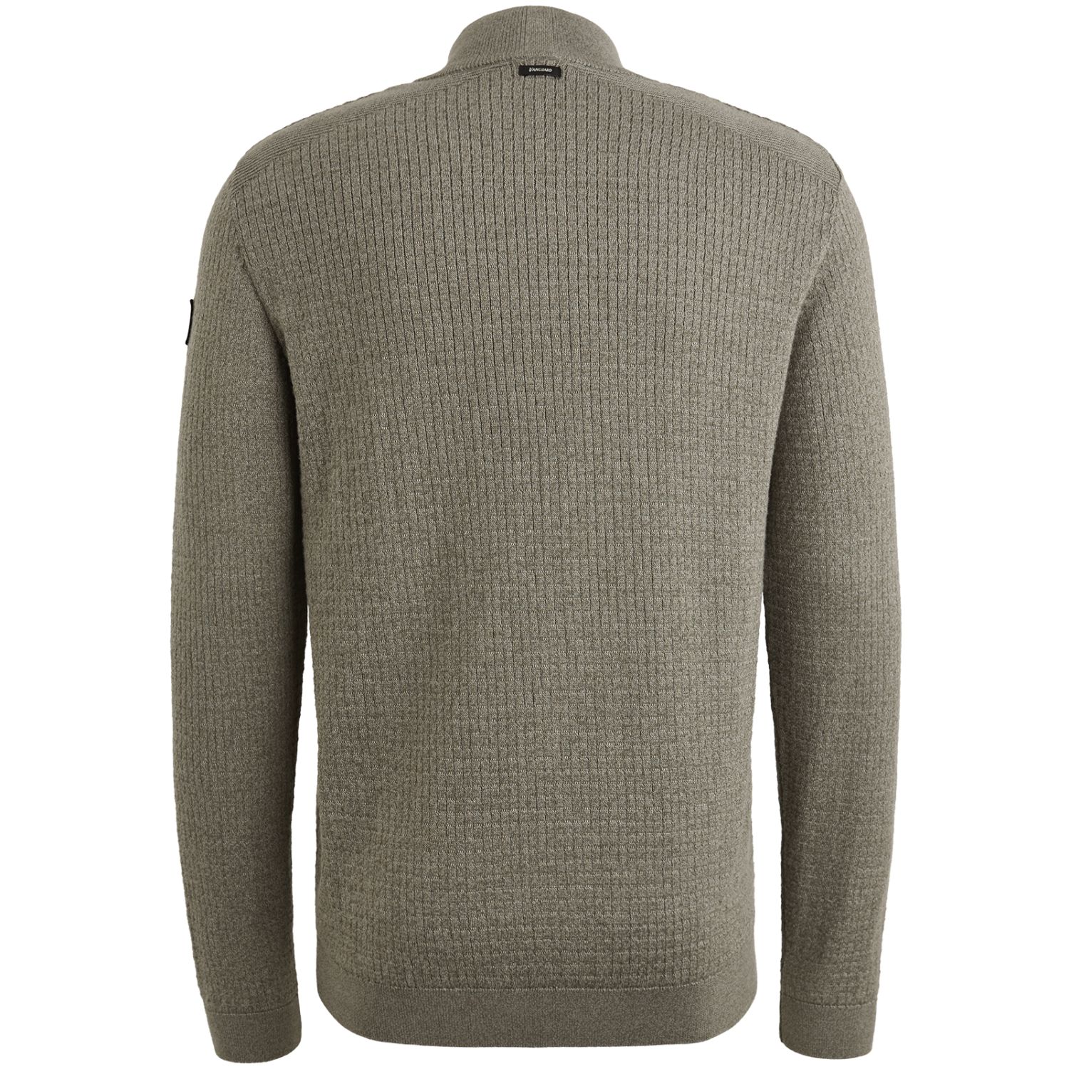 Пуловер Vanguard с эффектом цвета зелёный артикул VKW2508302-6497