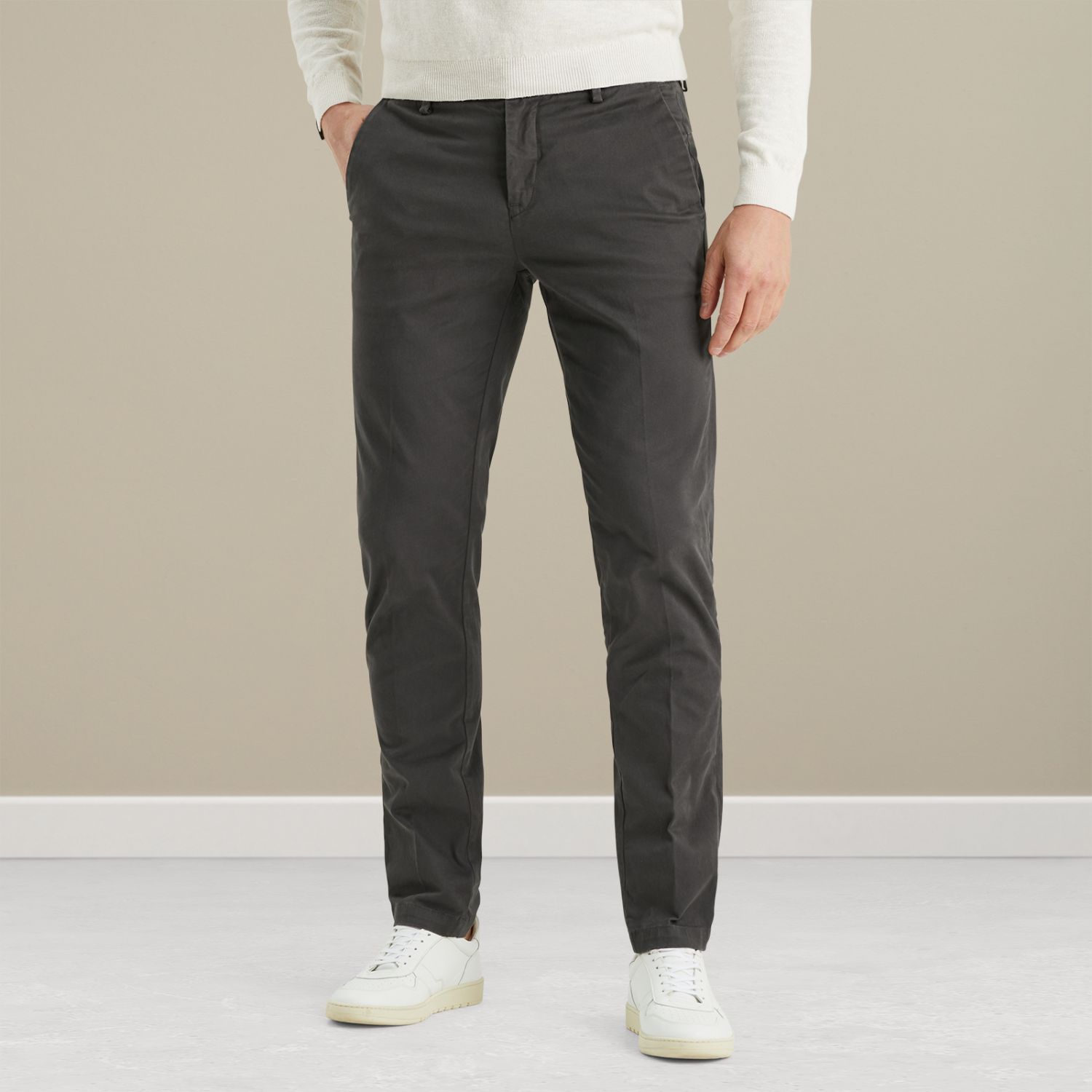 Брюки чинос Vanguard V12 slim fit тёмно-серые