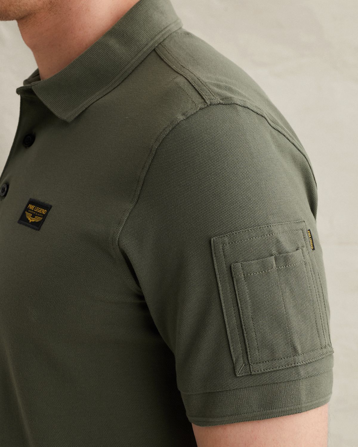 Поло PME Legend American Classic зелёное артикул PPSS2602899-6150