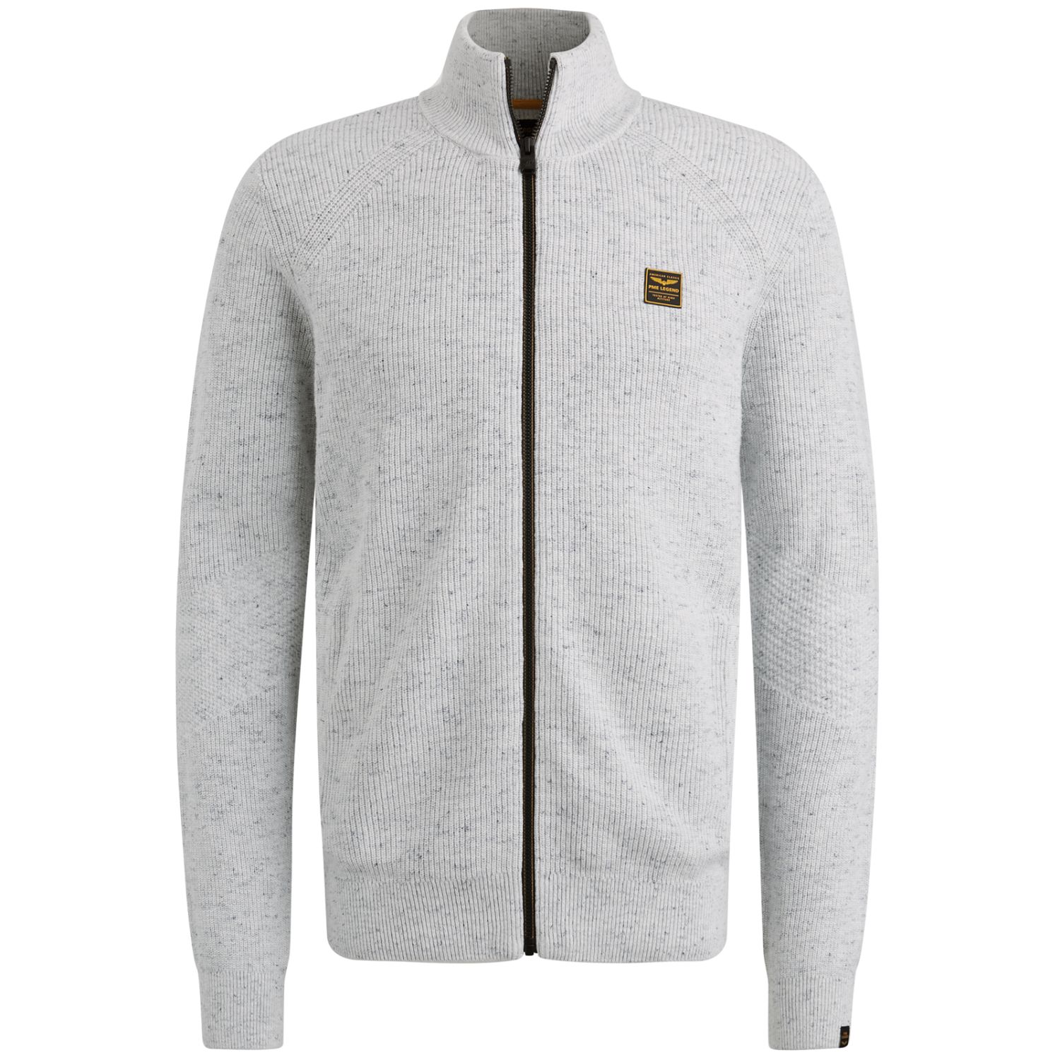 Кардиган PME Legend с молнией зелёный артикул PKC2508357-997