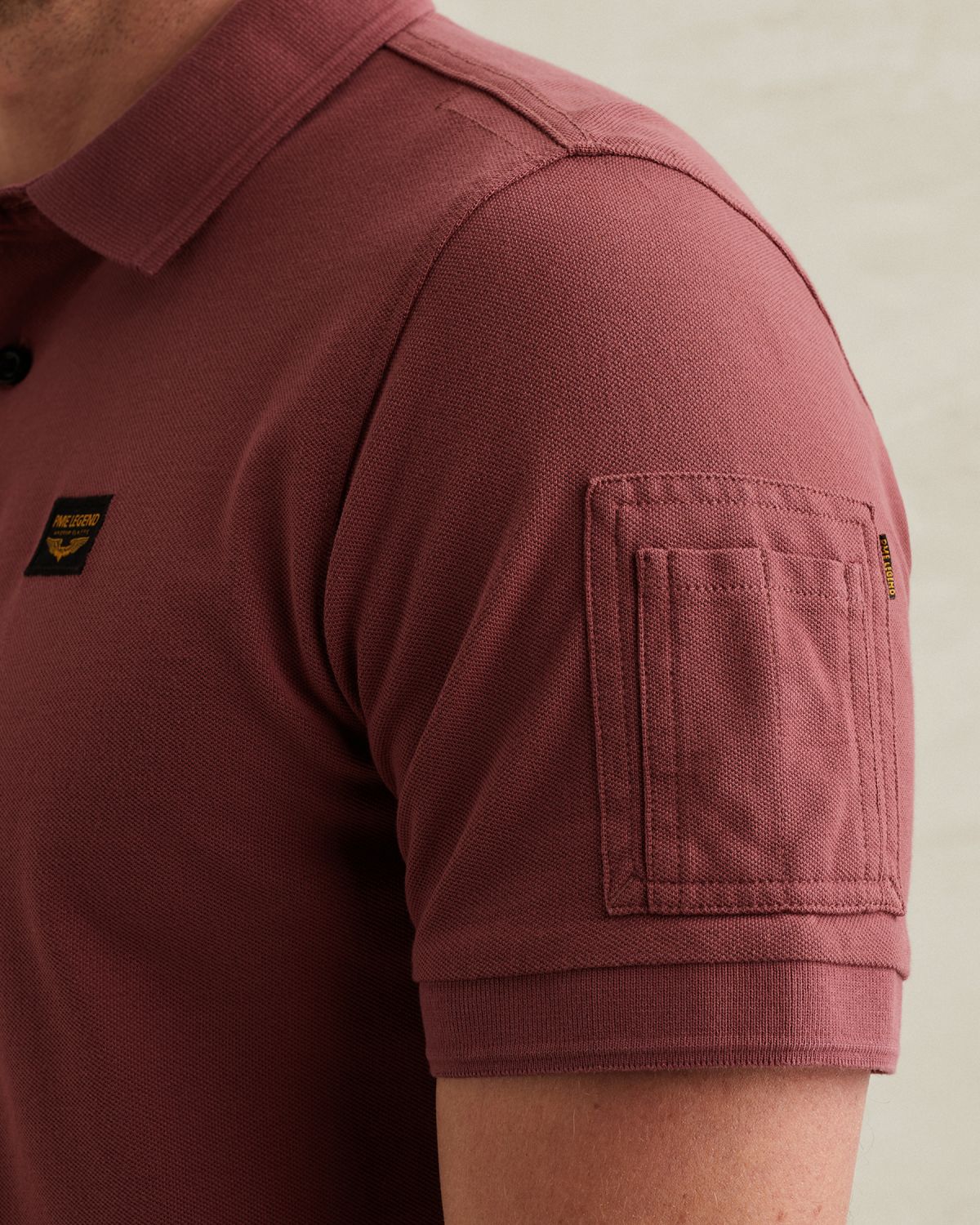 Футболка-поло PME Legend American Classic розовая артикул PPSS2602899-4085