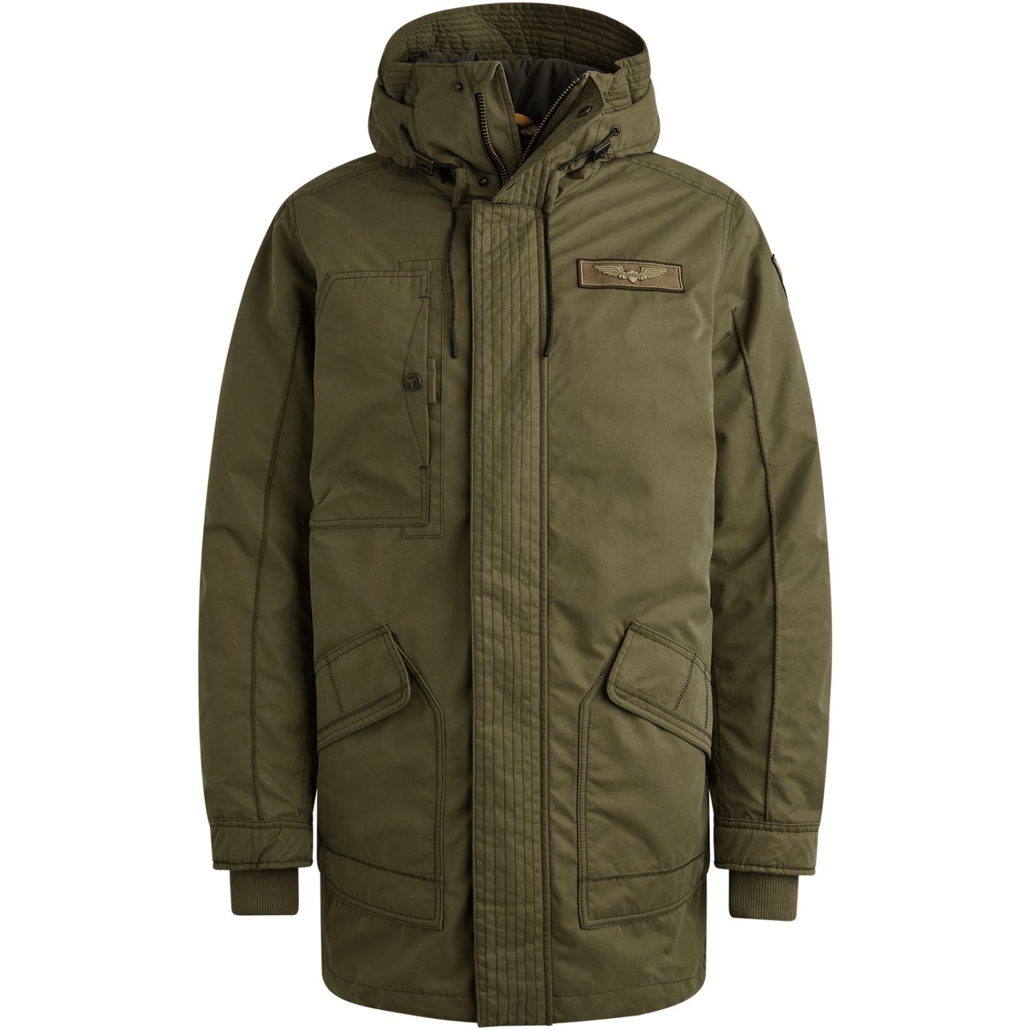 Парка Aztector зелёная артикул PJA2509124-6216