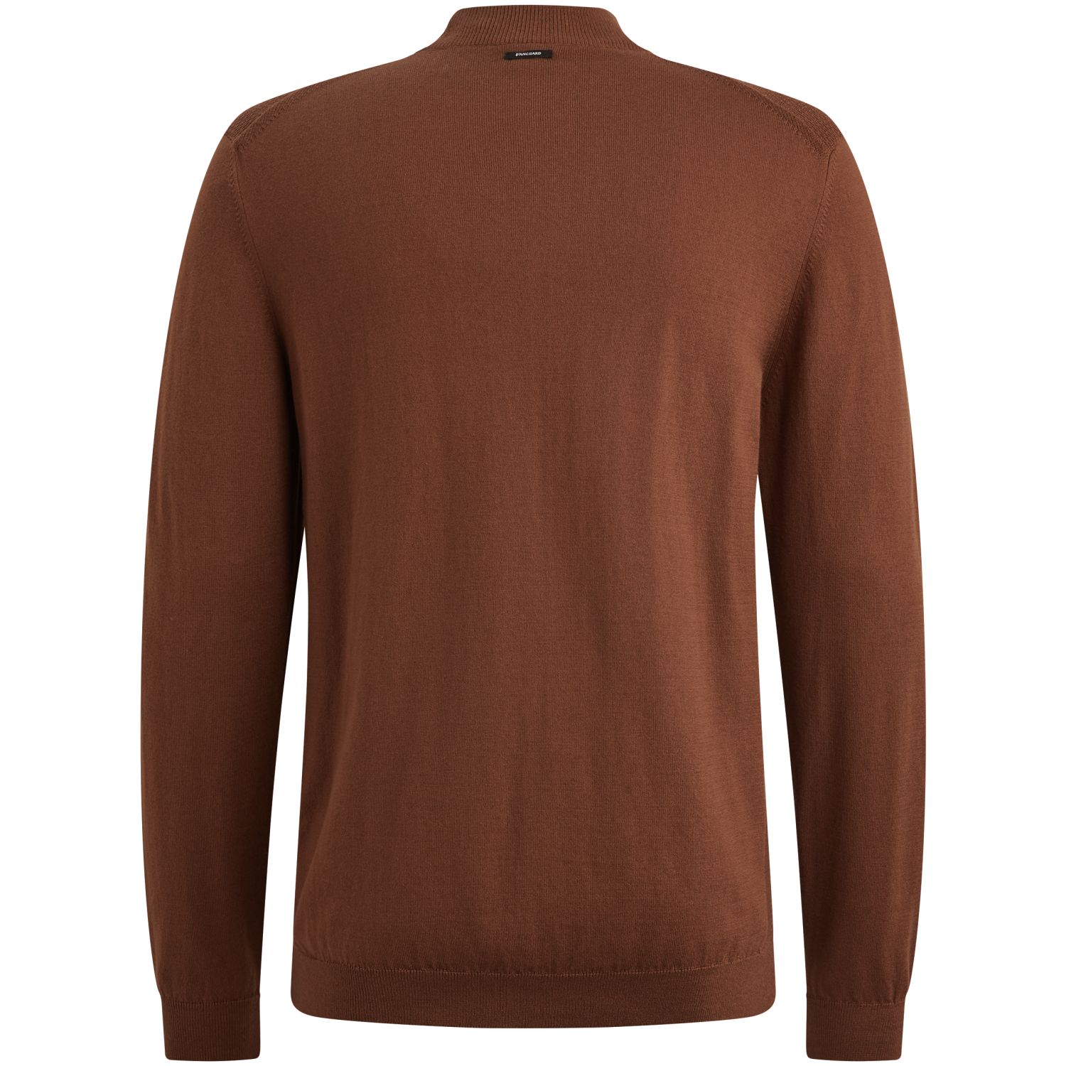 Пуловер Vanguard с воротником-стойкой коричневый артикул VKW2510340-8297
