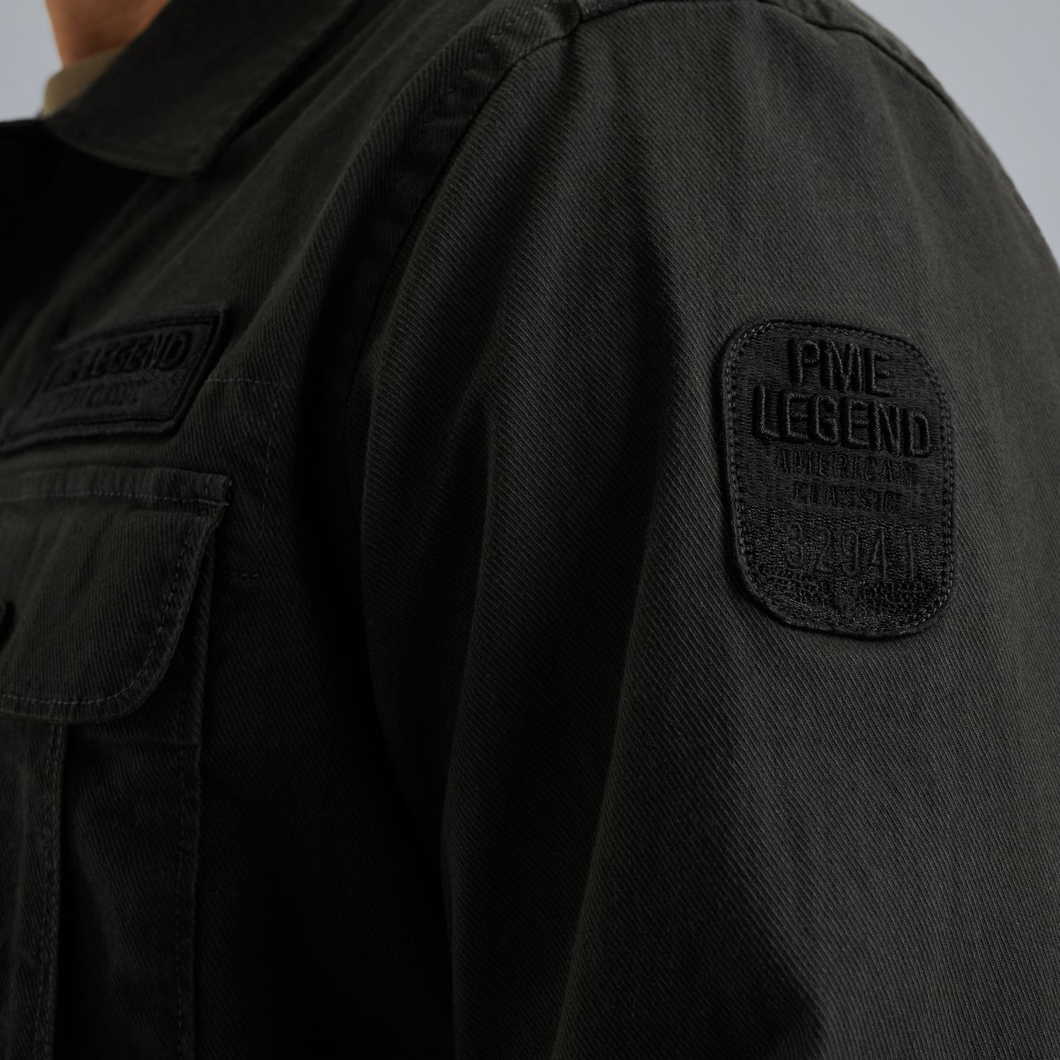 Куртка-рубашка PME Legend коричневая артикул PSI2506240-9140