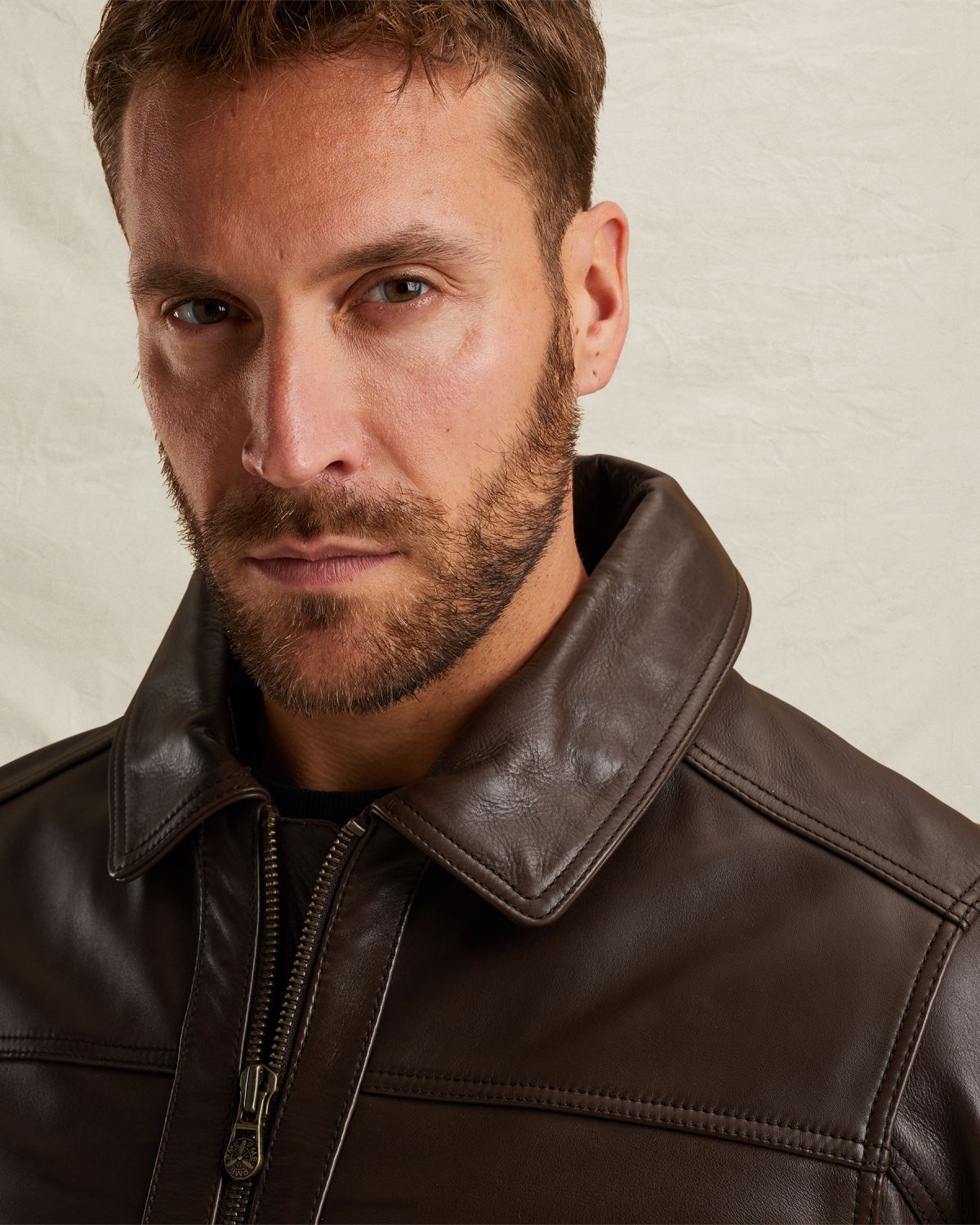 Auckland leather jacket артикул PLJ650006-7706