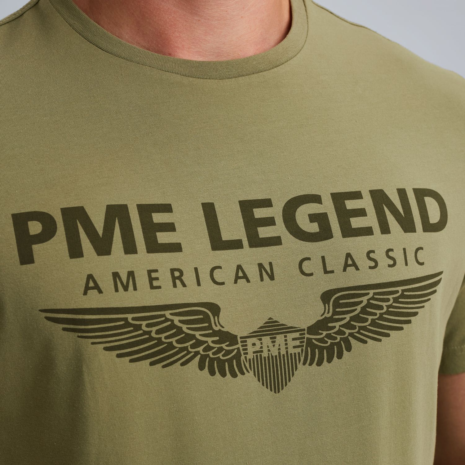 Футболка PME Legend зелёный артикул PTSS2508589-6379