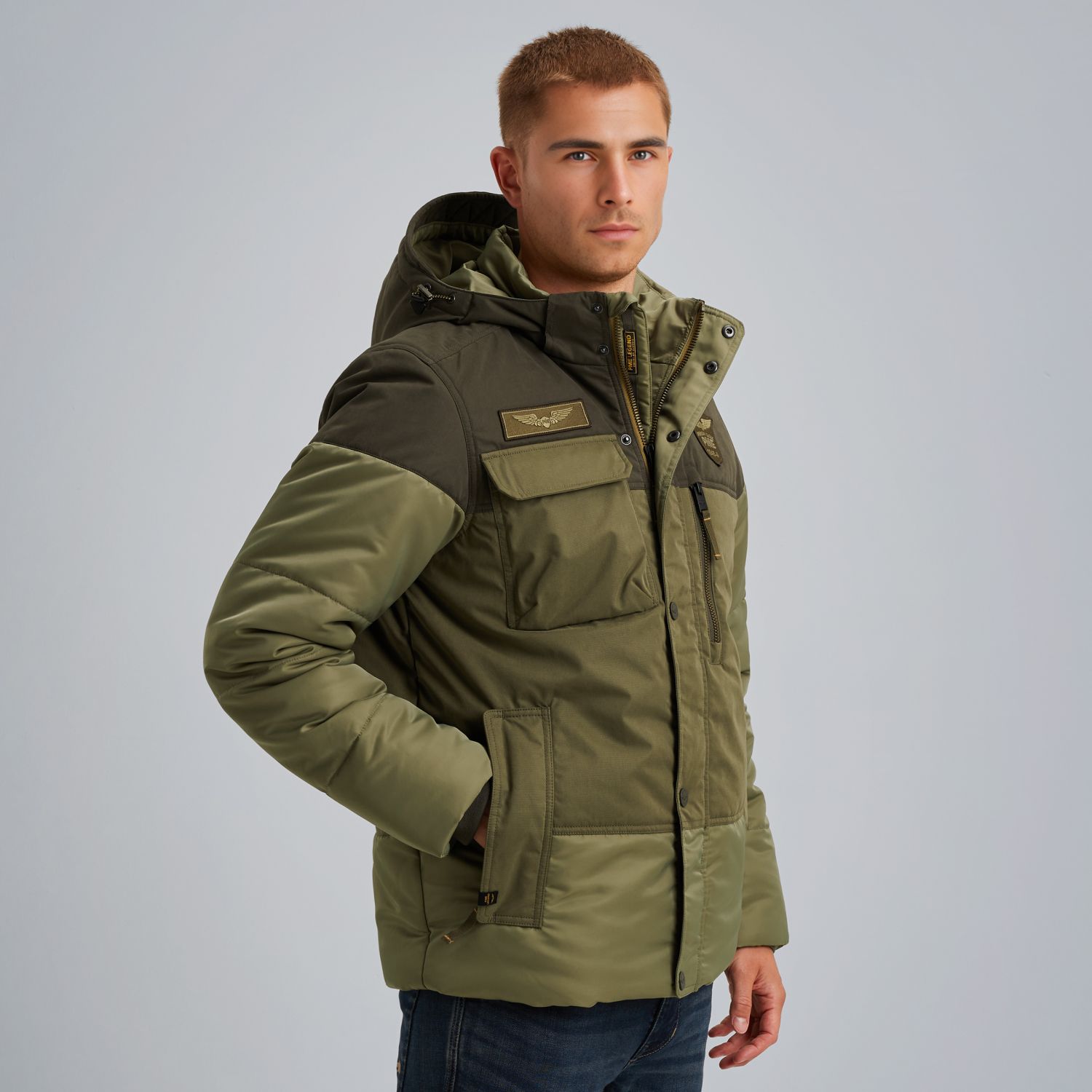 Куртка Iceglicer зелёная артикул PJA2509135-6379