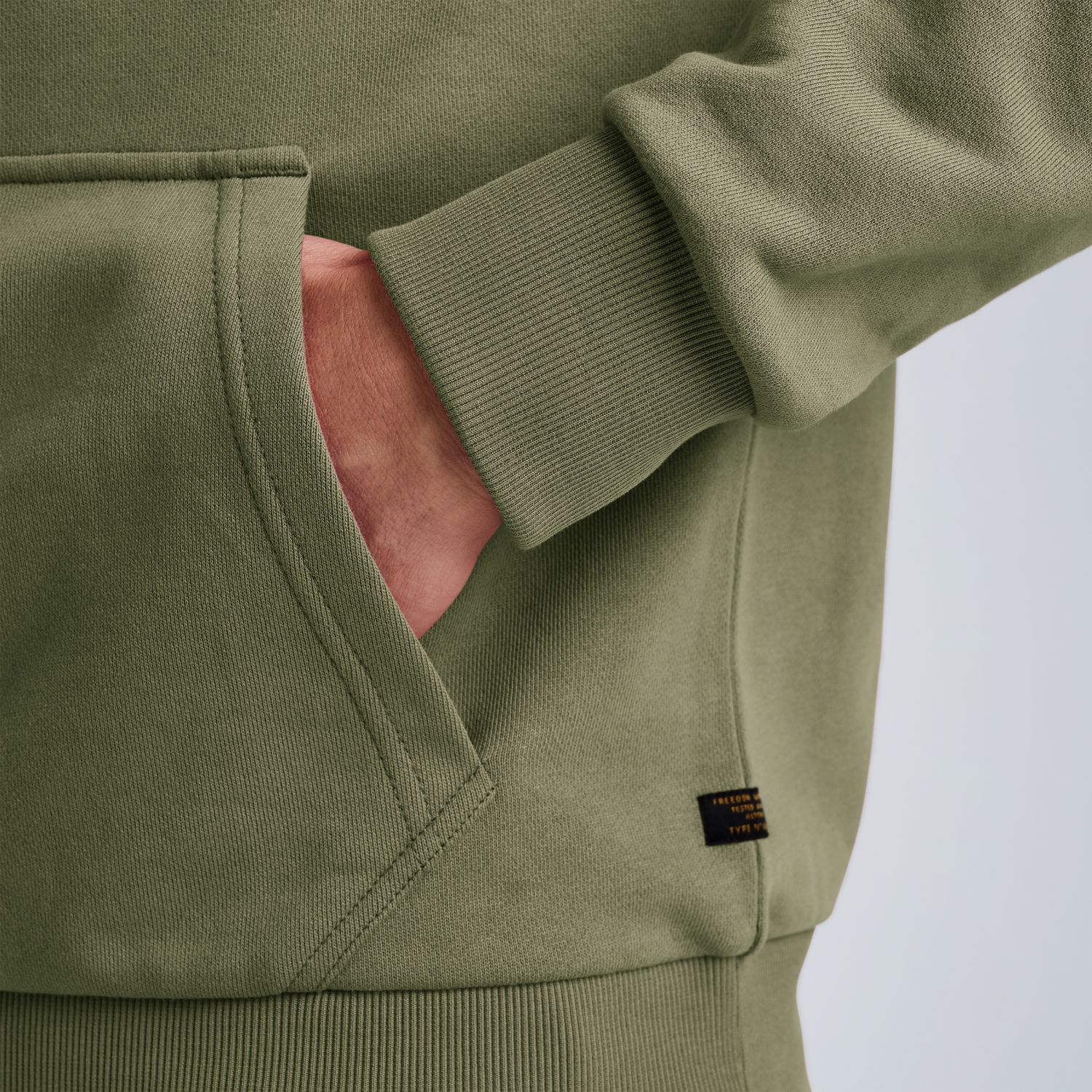 Худи PME Legend зелёное артикул PSW2500550-6380