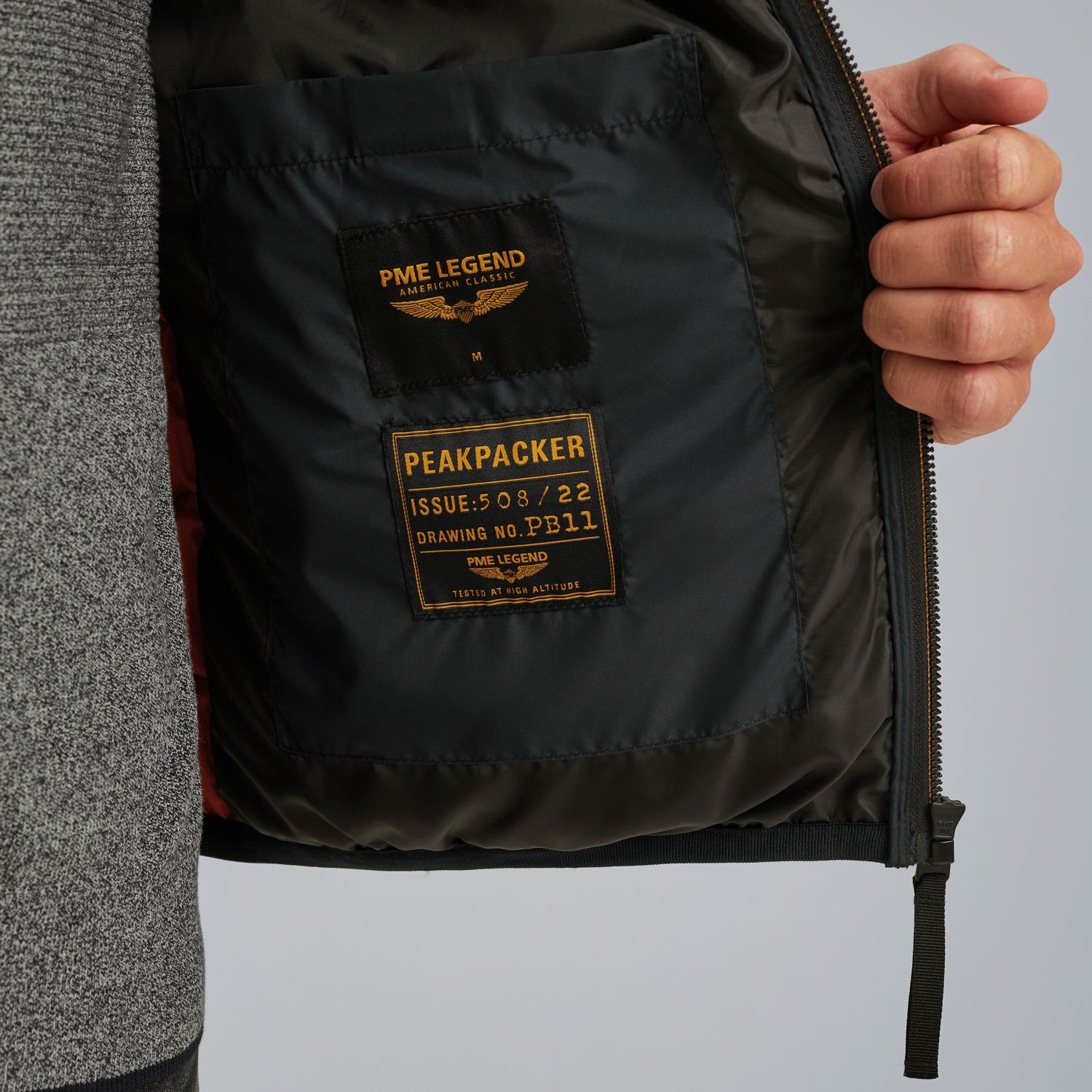 Куртка Peakpacker синяя артикул PJA2508122-5281