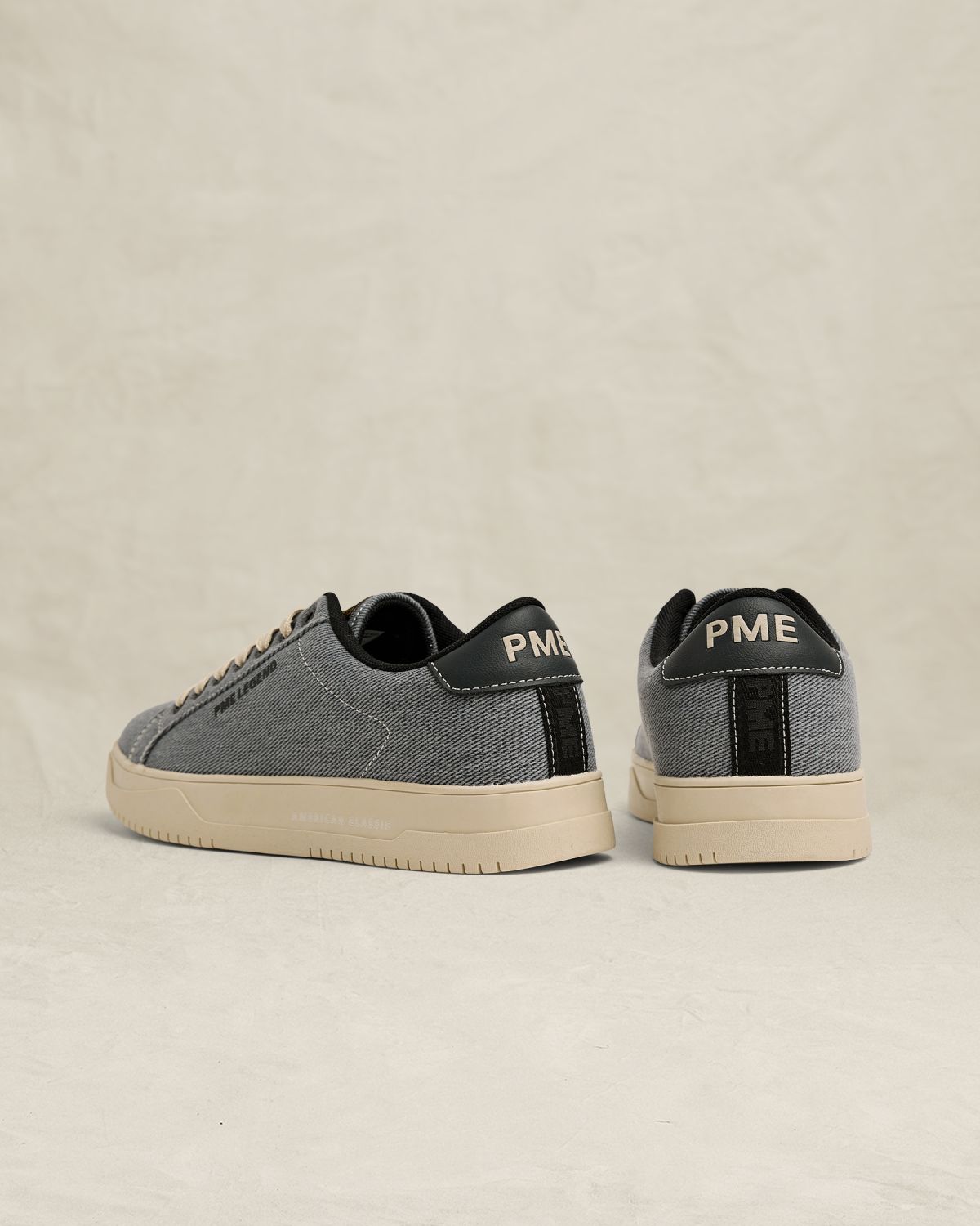 Кроссовки PME Legend Crewman серо-синие артикул PBO2603020-599
