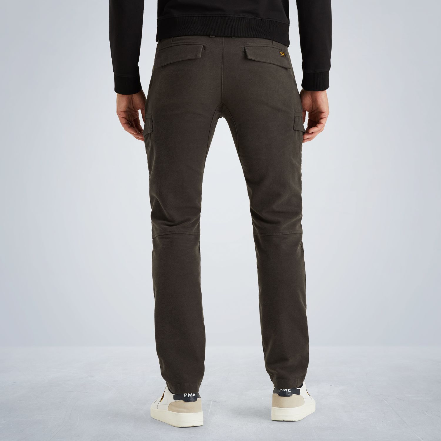 Брюки PME Legend Skywing зауженные карго серые артикул PTR2510644-9703