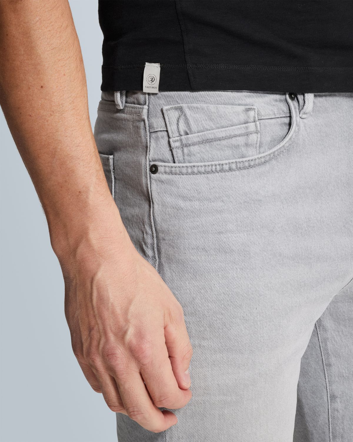 Шорты Cast-Iron Valver серые артикул CSH2603650-WSG