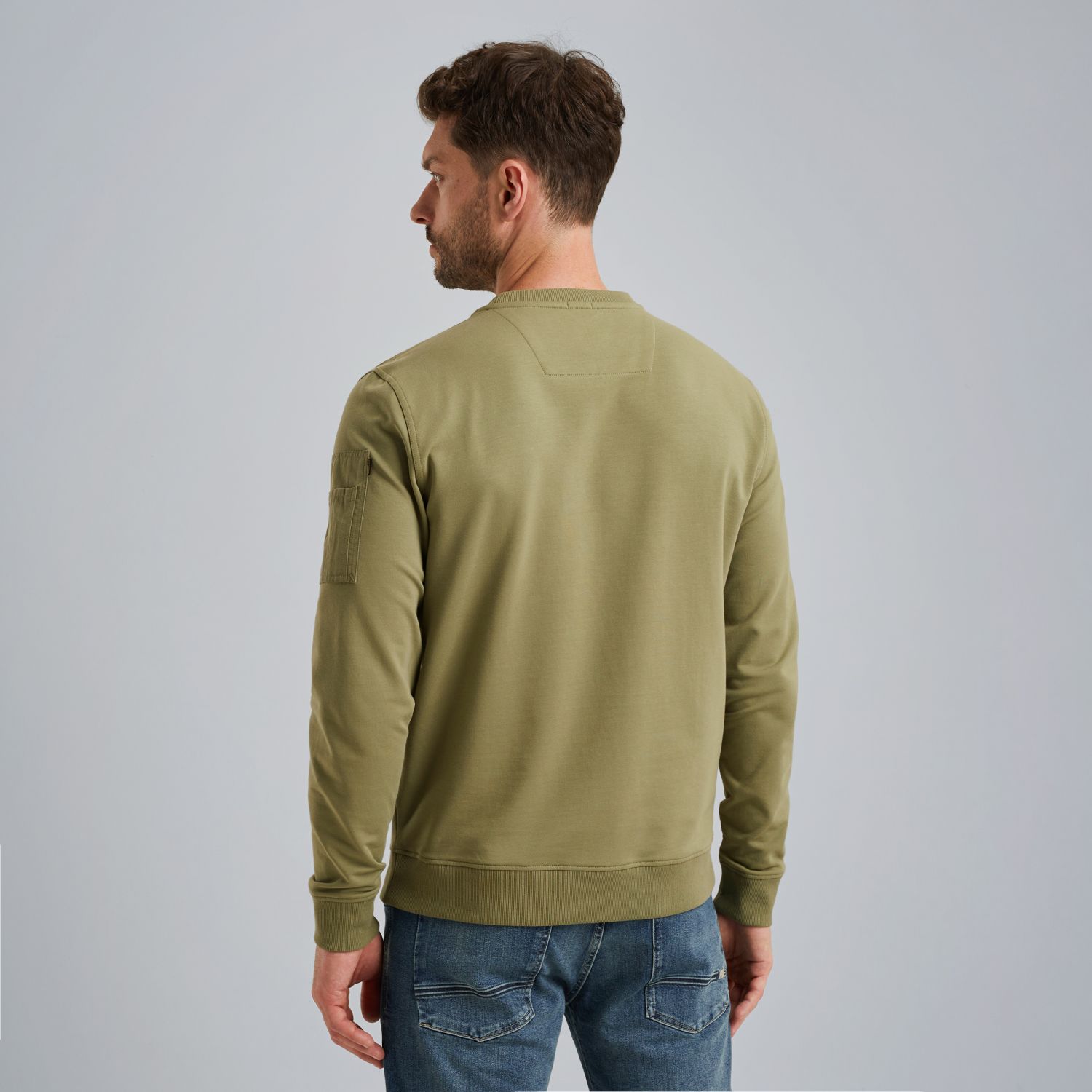 Свитшот American Classic зелёный артикул PLS2508499-6379