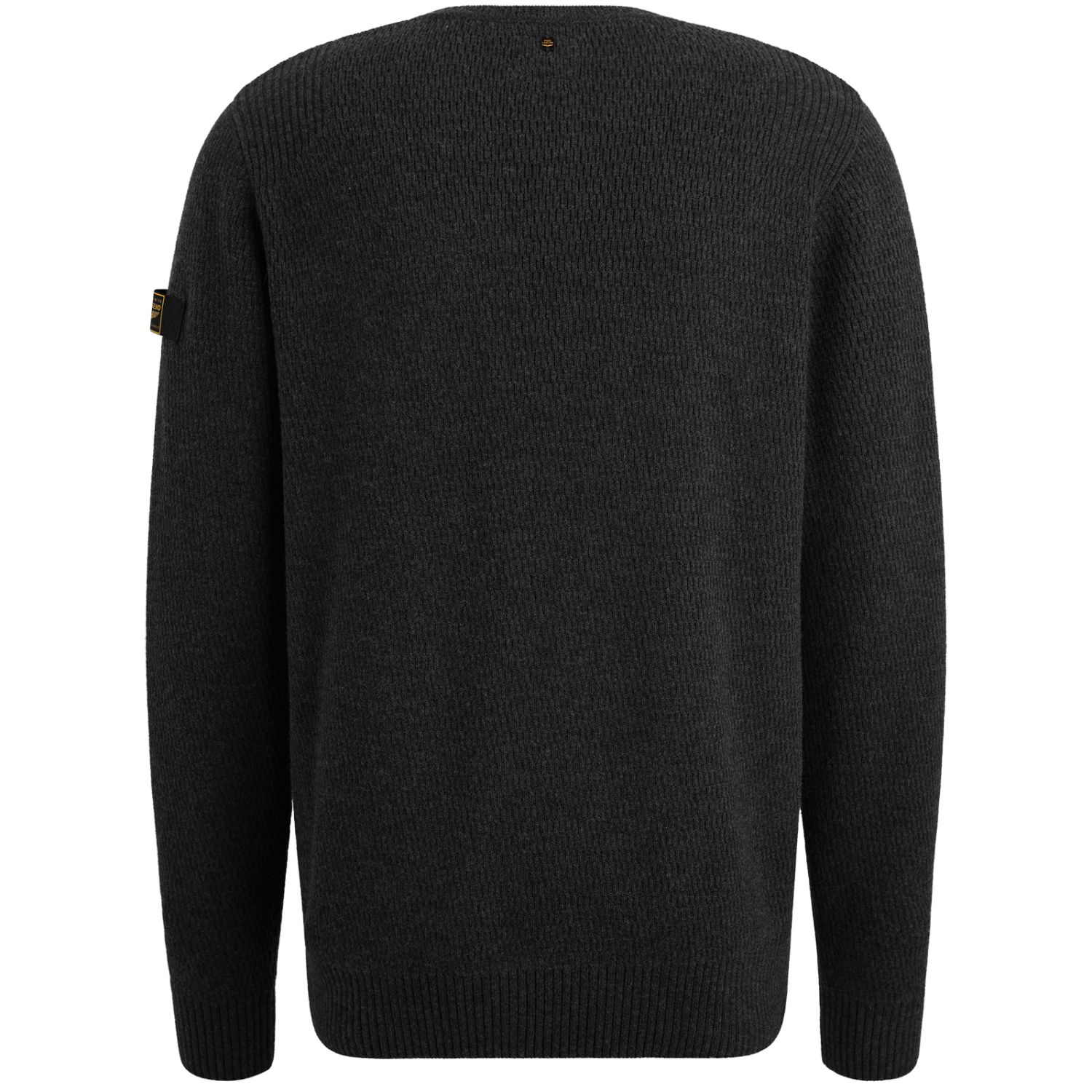 Пуловер PME Legend из мериносовой шерсти серый артикул PKW2508325-996