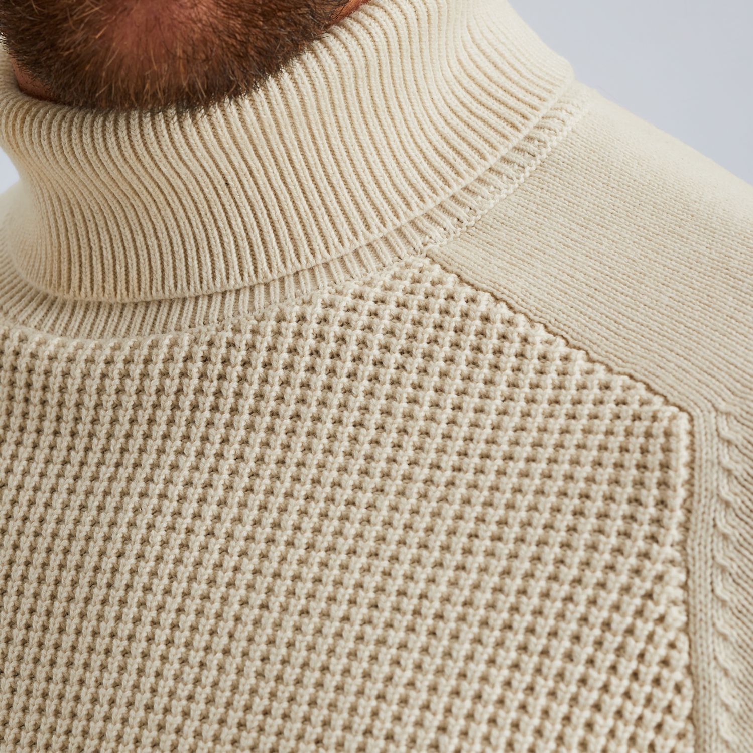 Водолазка PME Legend с текстурой серая артикул PKW2510302-910