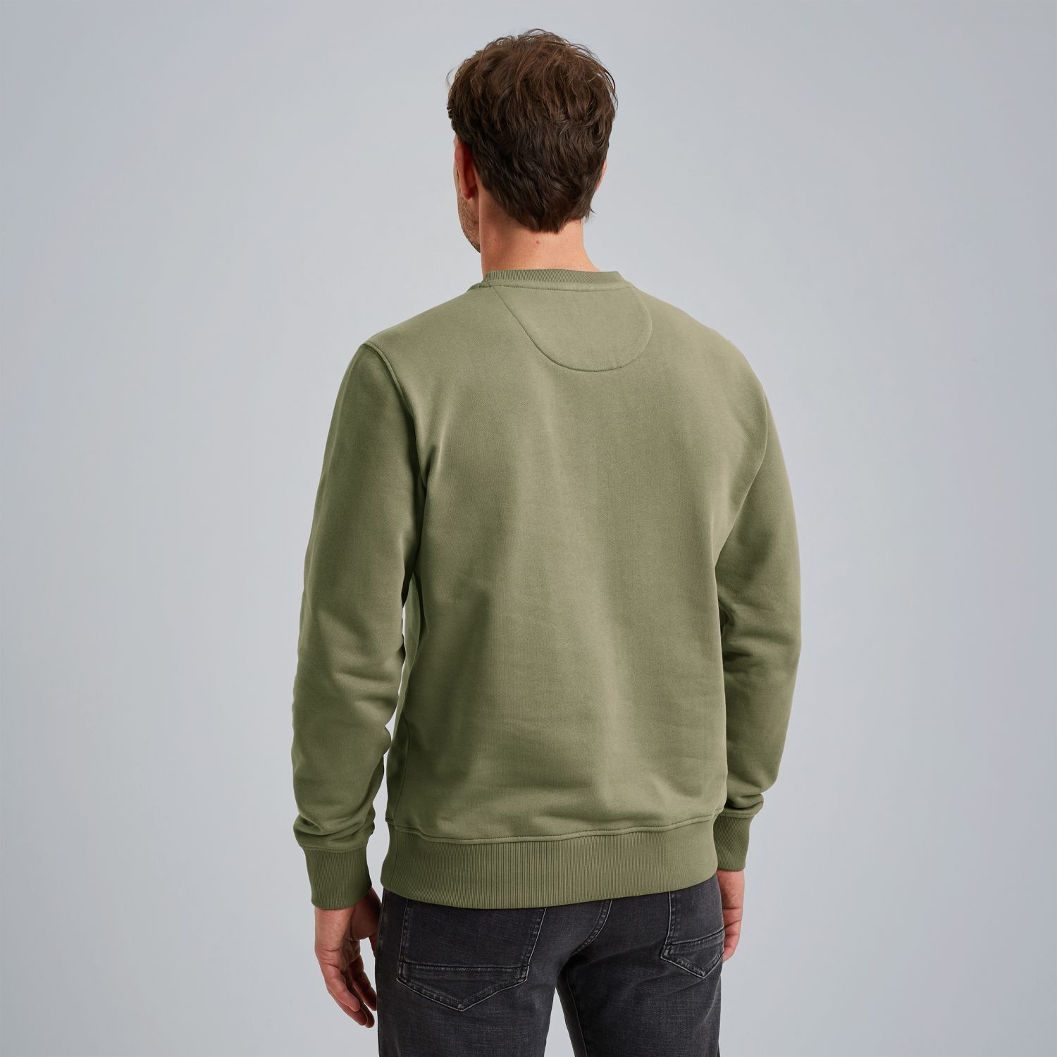 Свитшот PME Legend зелёный артикул PSW2500440-6380
