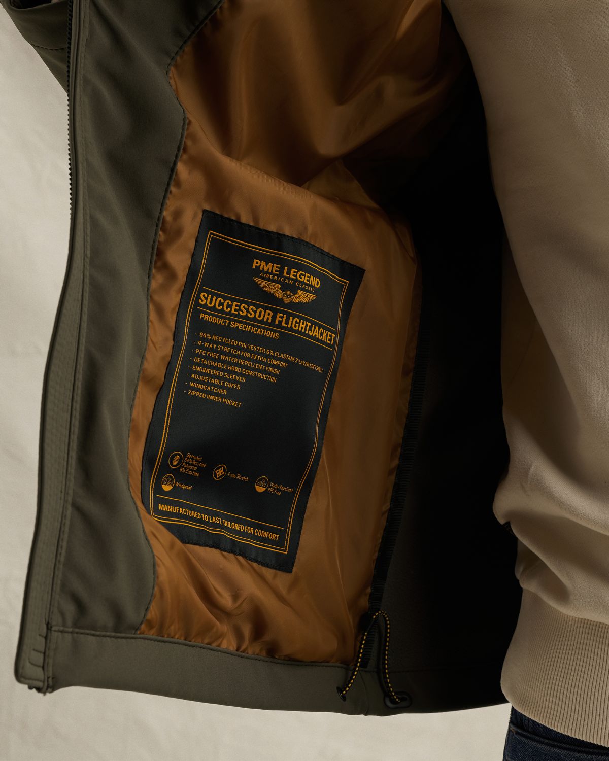 Куртка PME Legend со съёмным капюшоном и множеством карманов зелёная артикул PJA2602109-8039