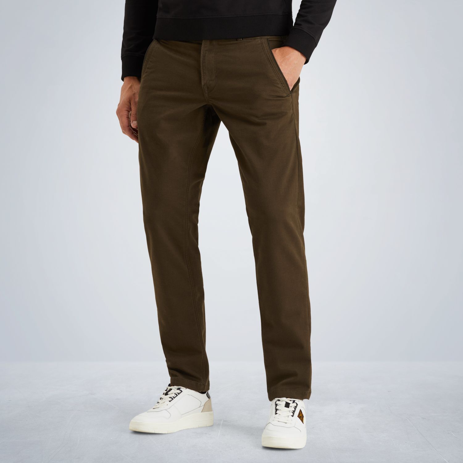 Брюки PME Legend Interwing свободного кроя зелёные артикул PTR2510638-6417